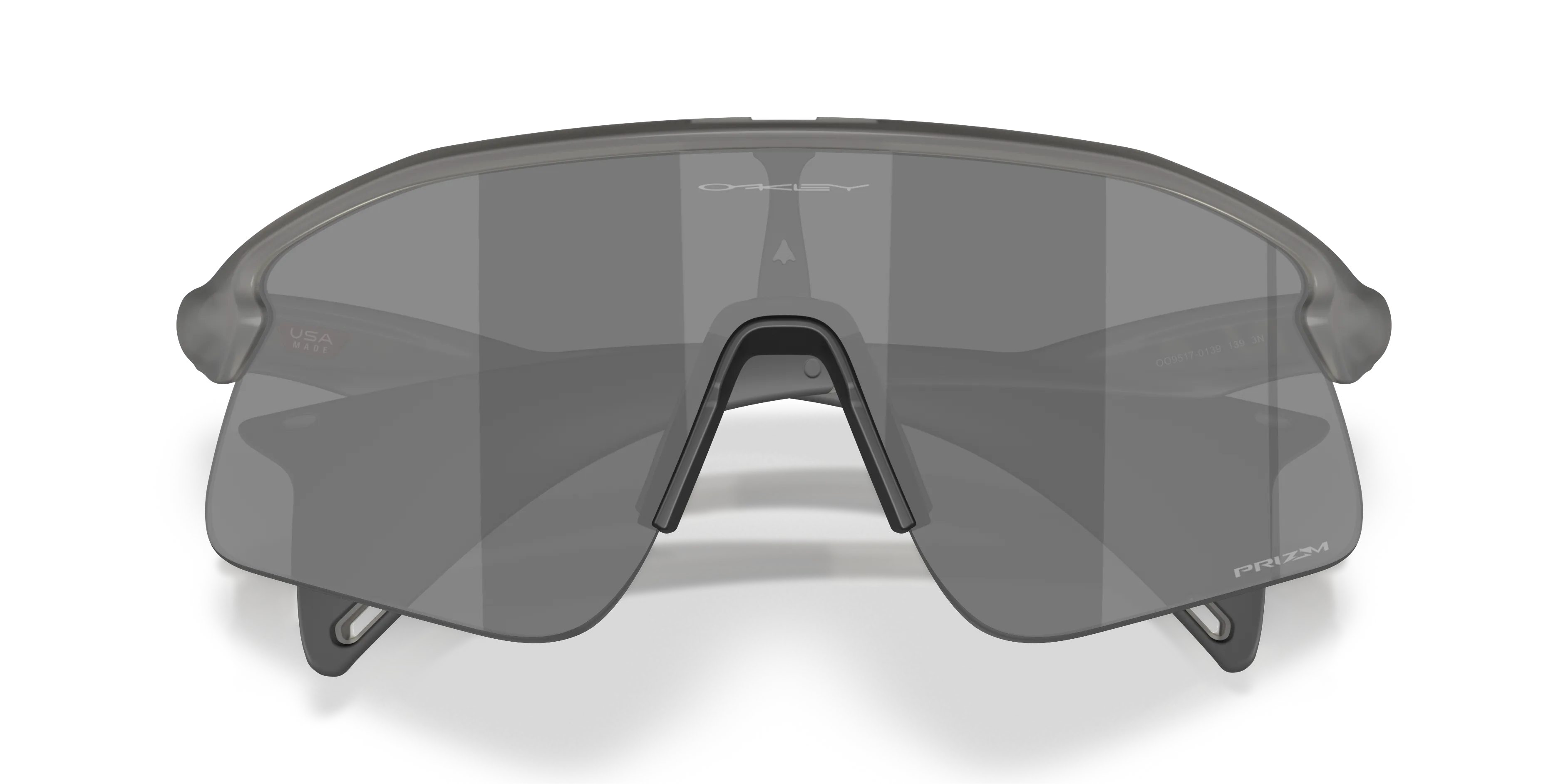 Oakley OO9517 STUNT DEVIL 951701 Occhiali da sole O_Matter Grigio Grigio Squadrata Normale - immagine 2