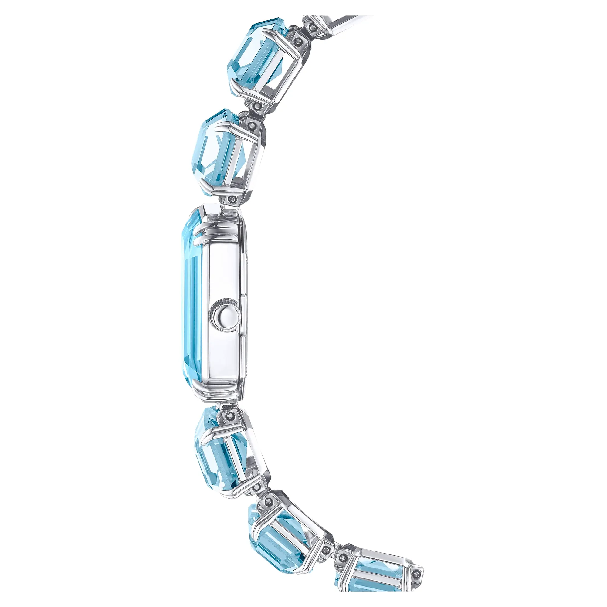 Swarovski Millenia Orologio, con CristalliSwarovski a Taglio Ottagonale, Struttura in Acciaio Inossidabile, Blu - immagine 7