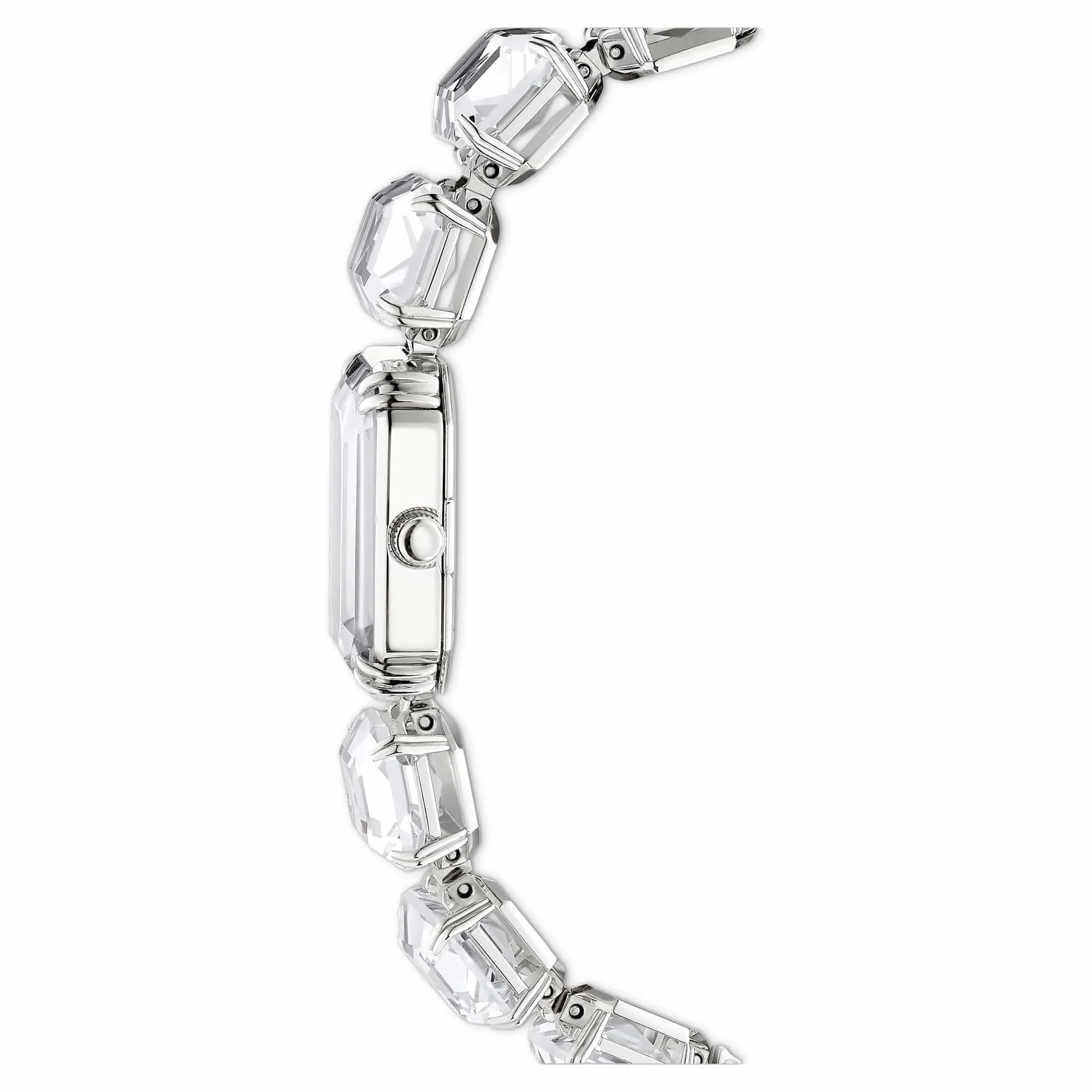 Swarovski Millenia Orologio, con CristalliSwarovski a Taglio Ottagonale, Struttura in Acciaio Inossidabile, Bianco - immagine 7