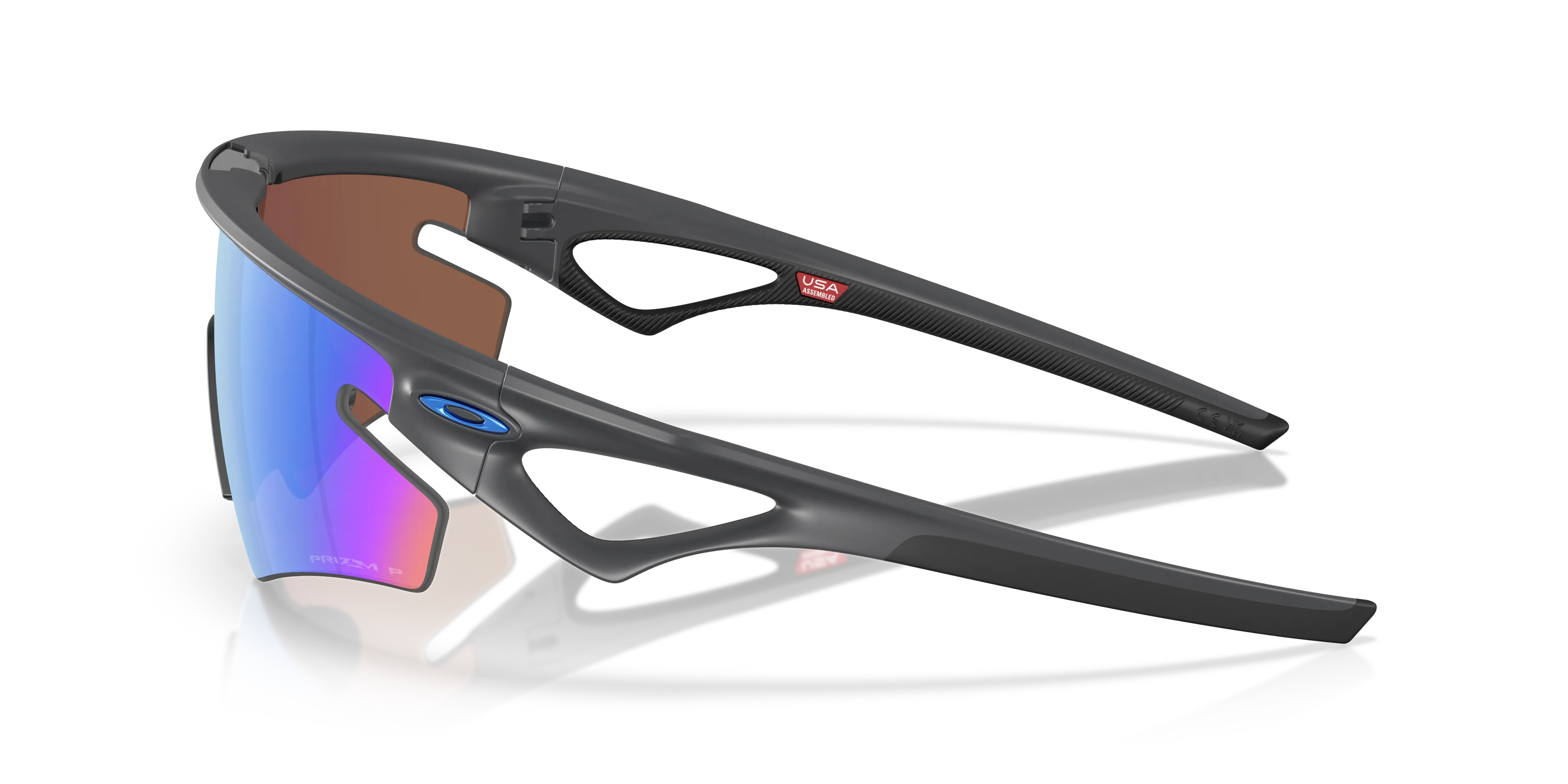 Oakley OO9499 SPHAERA SLASH 949911 Occhiali da sole O_Matter Grigio Blu Squadrata Polarizzata - immagine 4