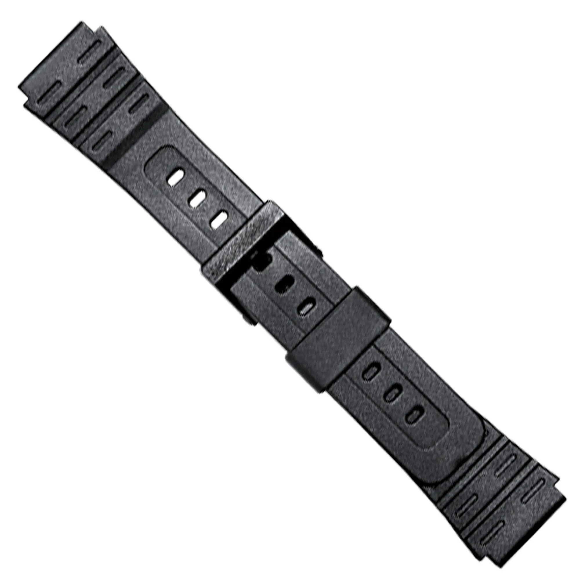Cinturino resina compatibile con Casio W59 W63 W64 W66 W67 W85 284P1 18mm - immagine 1