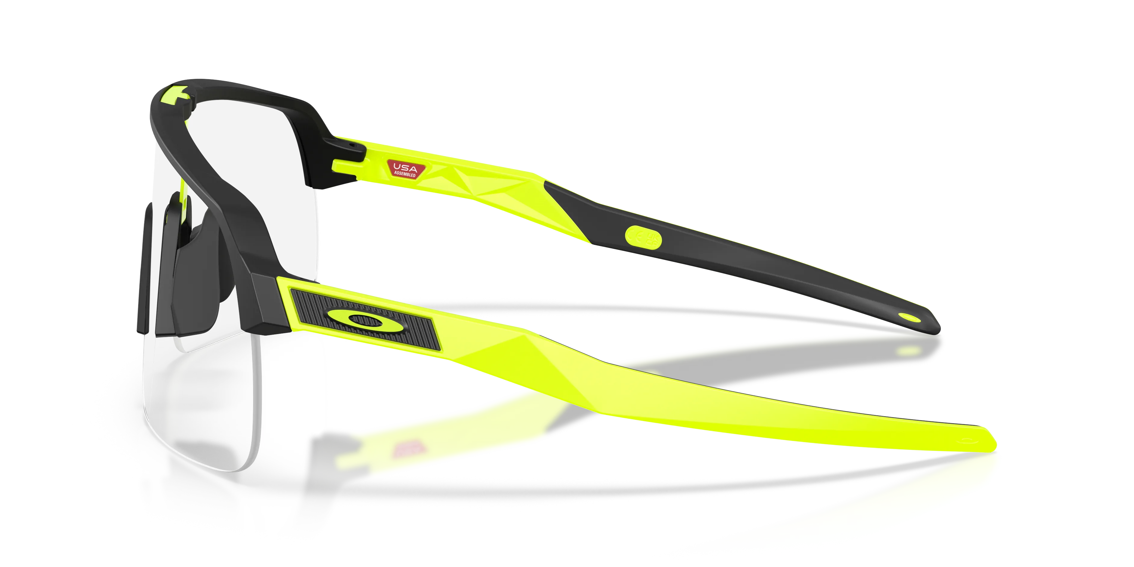 Oakley OO9463 SUTRO LITE 946380 Occhiali da sole O_Matter Nero Trasparente Maschera Normale - immagine 4