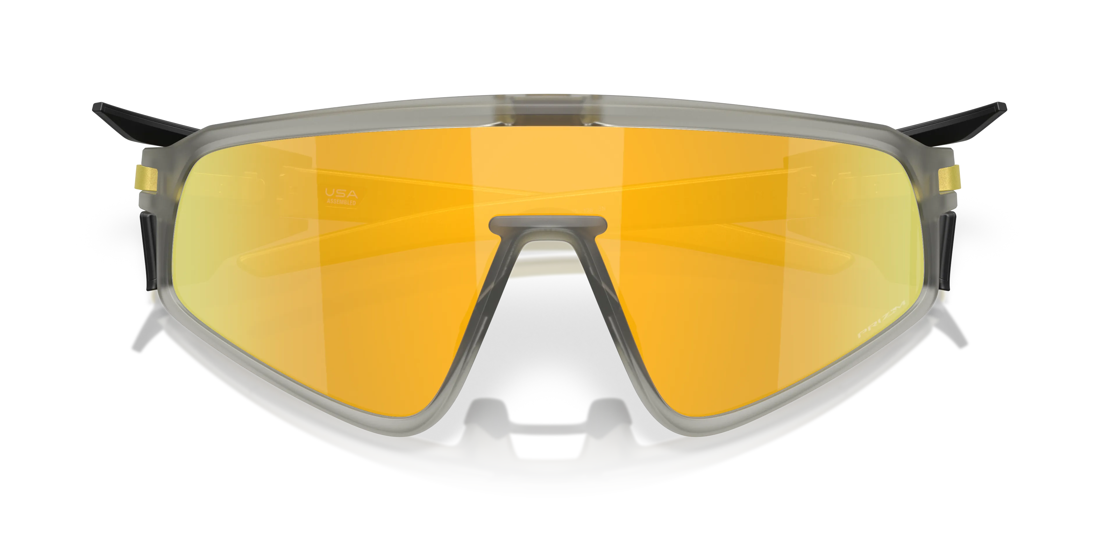 Oakley OO9404 LATCH PANEL 940424 Occhiali da sole O_Matter Grigio Oro Maschera Normale - immagine 2