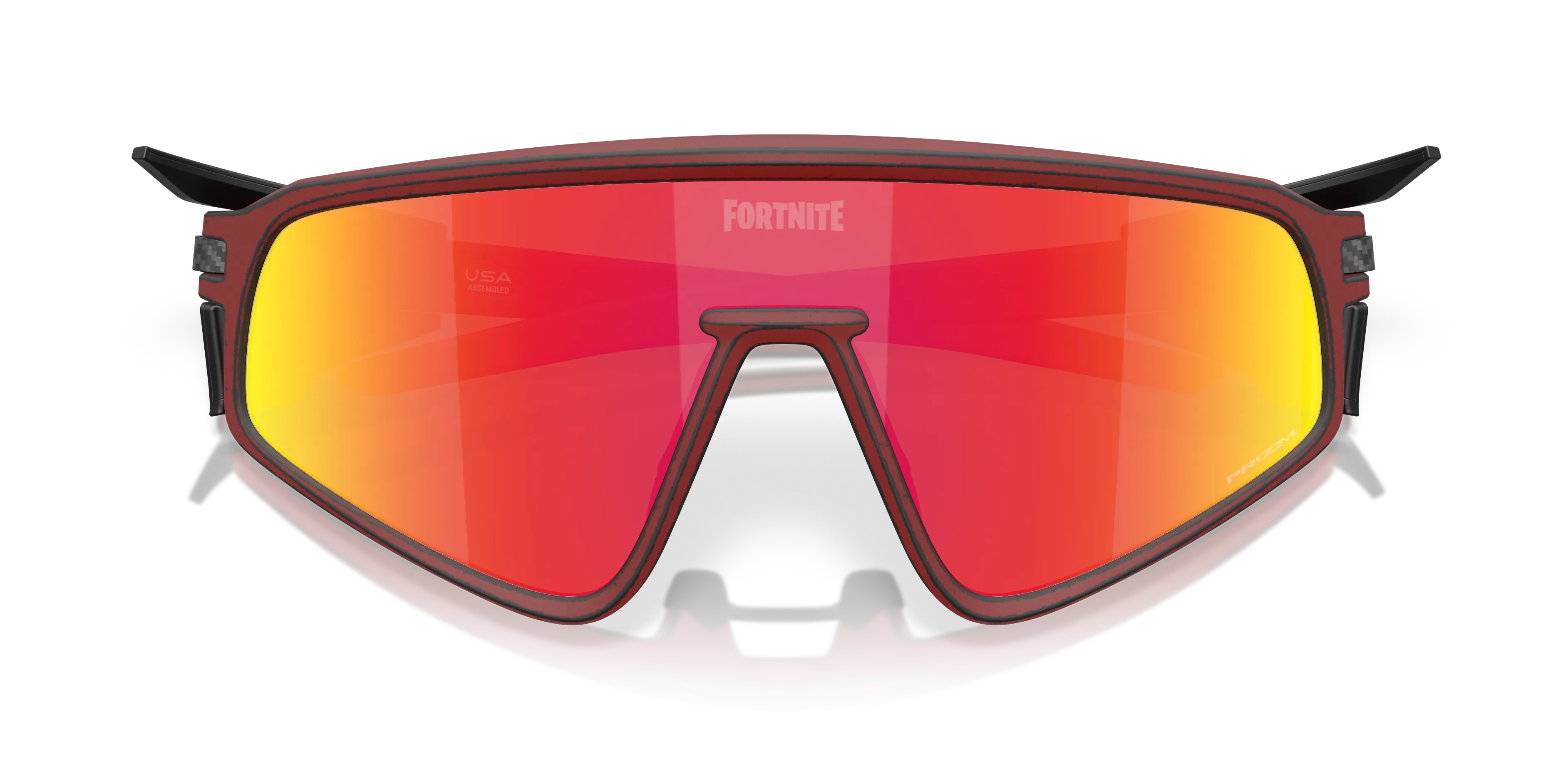 Oakley OO9404 LATCH PANEL 940423 Occhiali da sole O_Matter Rosso Rosso Maschera Normale - immagine 2