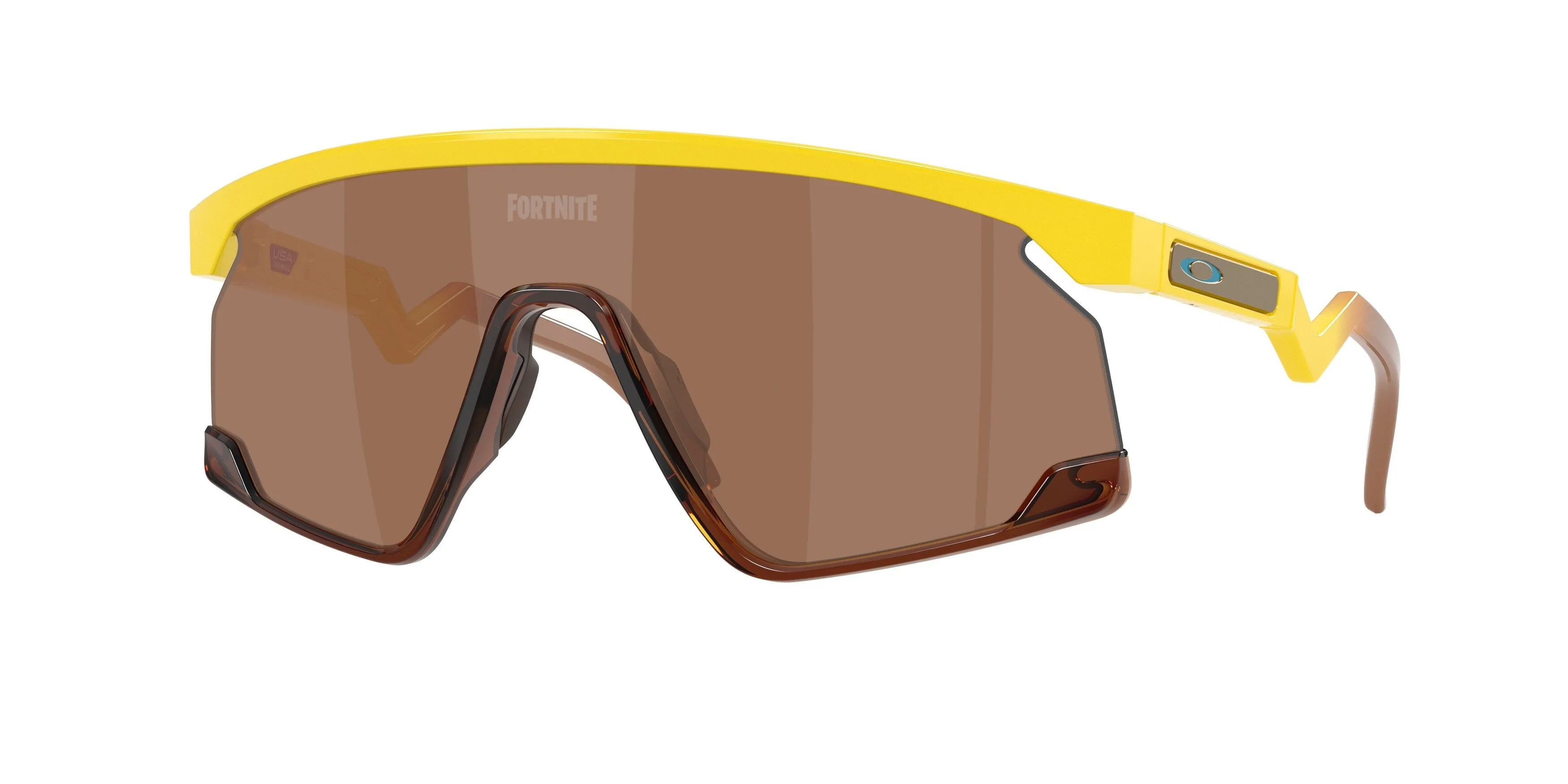 Oakley OO9280 BXTR 928021 Occhiali da sole O_Matter Giallo Marrone Maschera Normale - immagine 1
