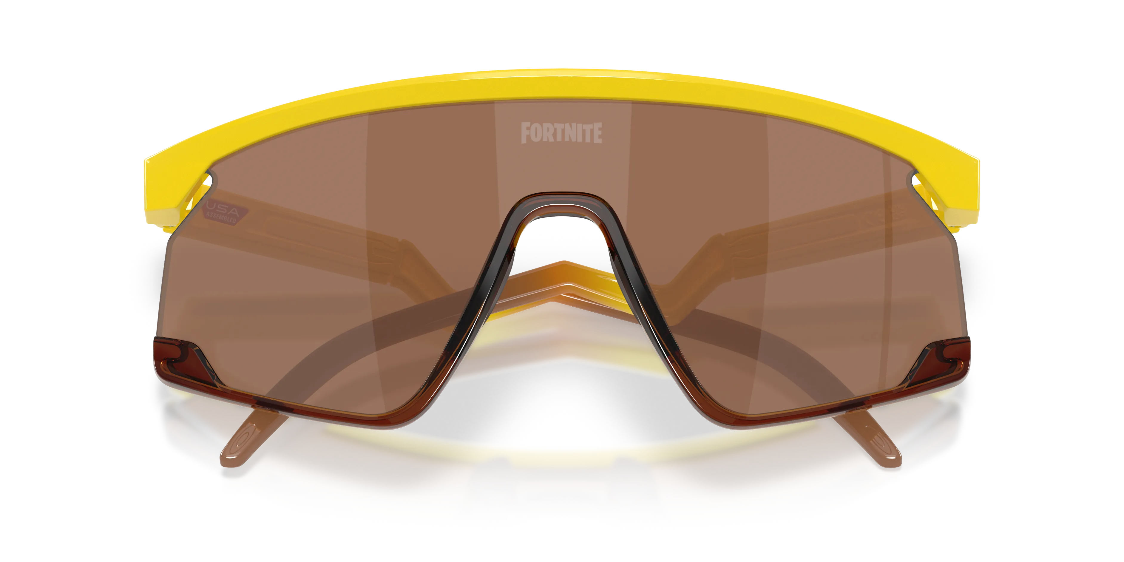Oakley OO9280 BXTR 928021 Occhiali da sole O_Matter Giallo Marrone Maschera Normale - immagine 2