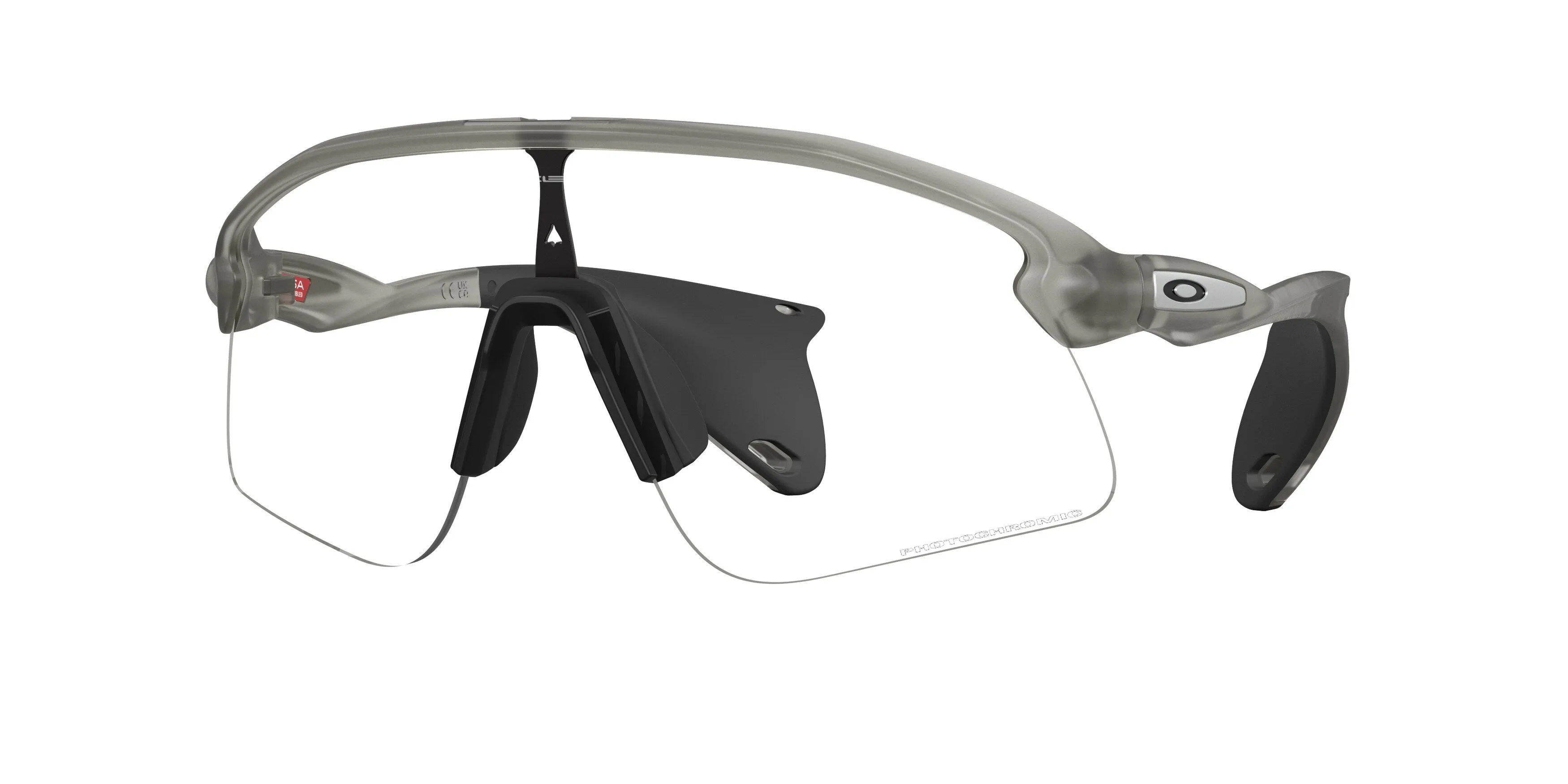 Oakley OO9518 STUNT DEVIL S 951808 Occhiali da sole O_Matter Grigio Grigio Squadrata Fotocromatiche - immagine 1