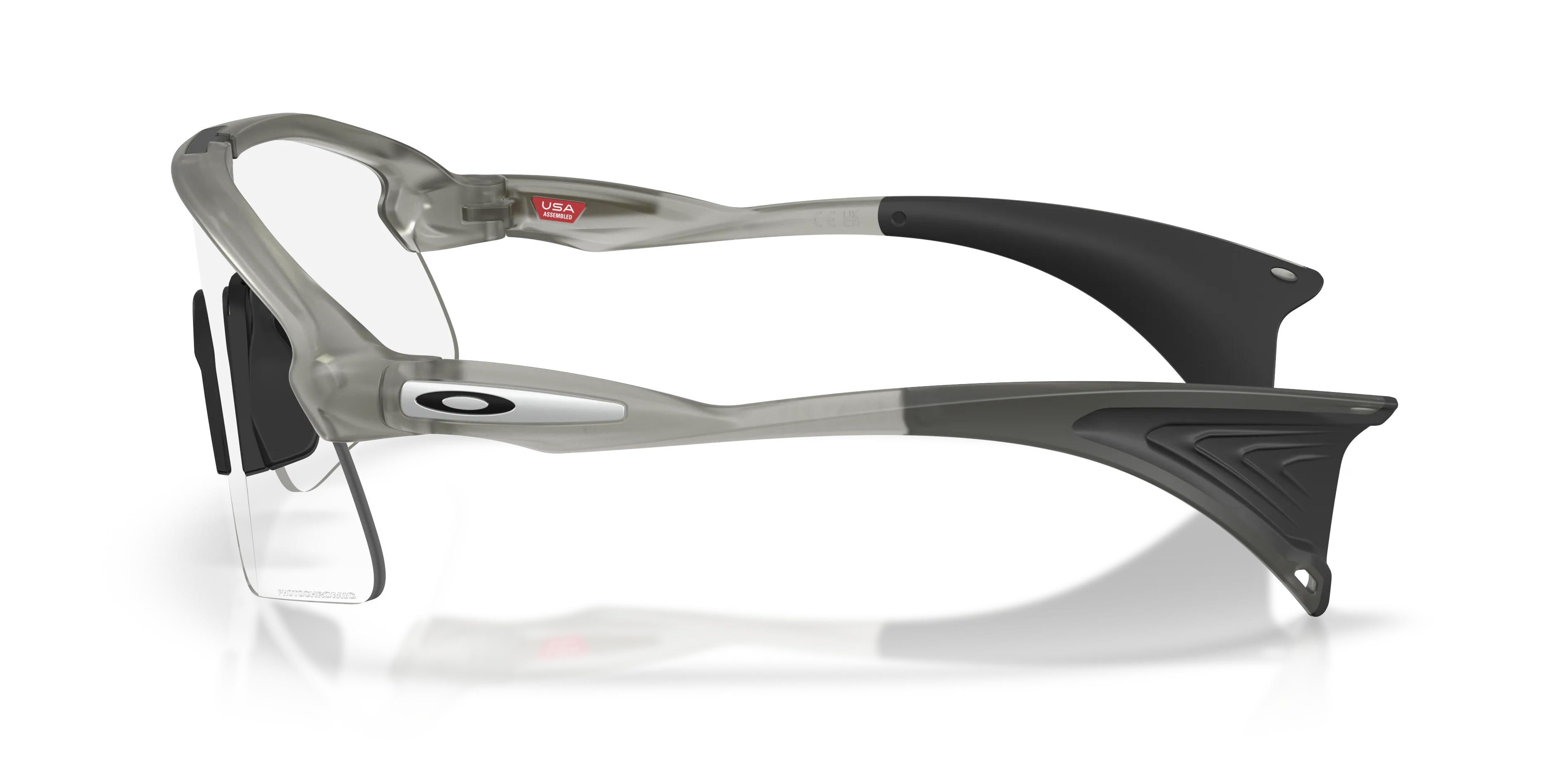 Oakley OO9518 STUNT DEVIL S 951808 Occhiali da sole O_Matter Grigio Grigio Squadrata Fotocromatiche - immagine 4