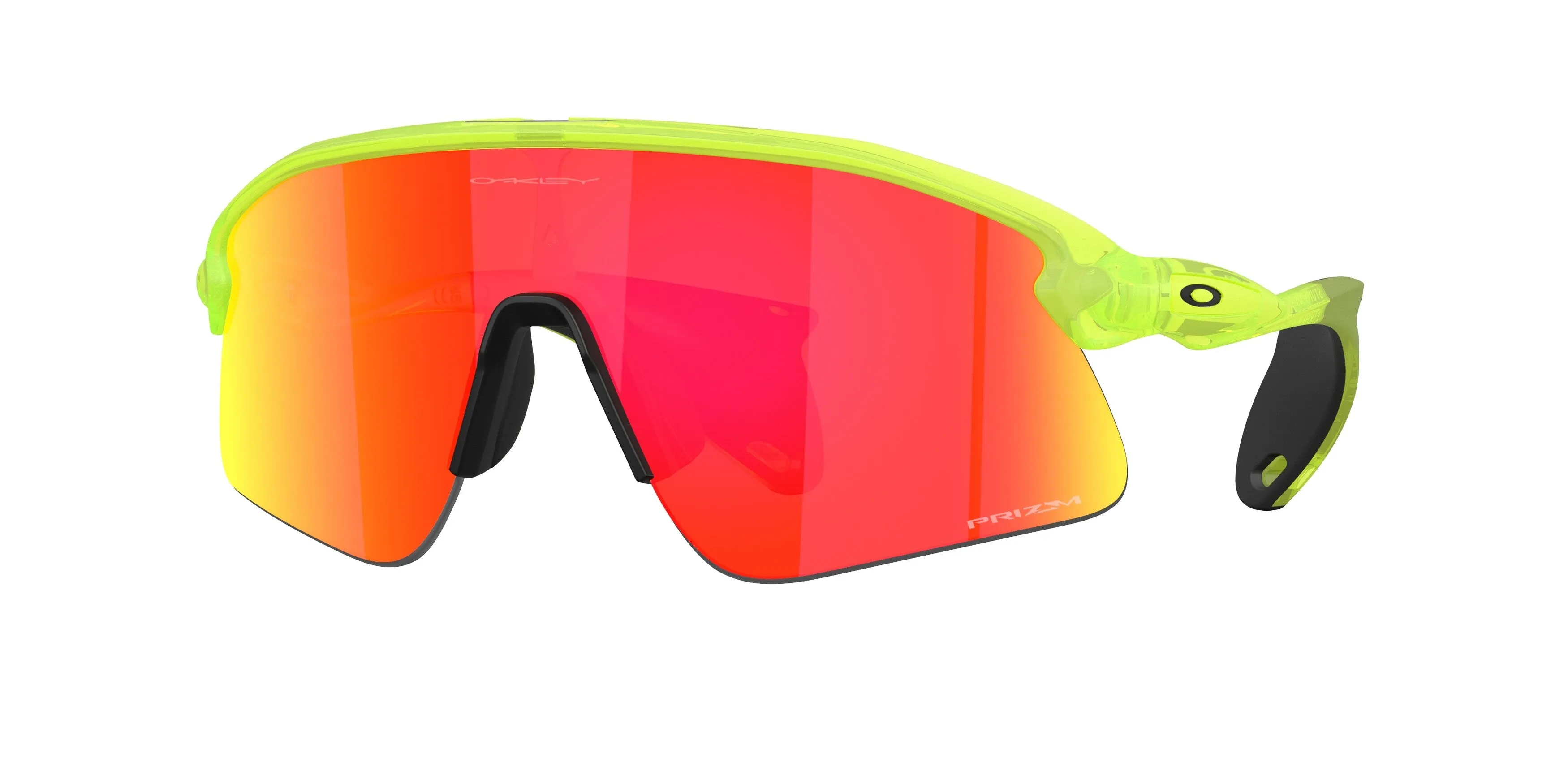 Oakley OO9517 STUNT DEVIL 951703 Occhiali da sole O_Matter Verde Rosso Squadrata Normale - immagine 1