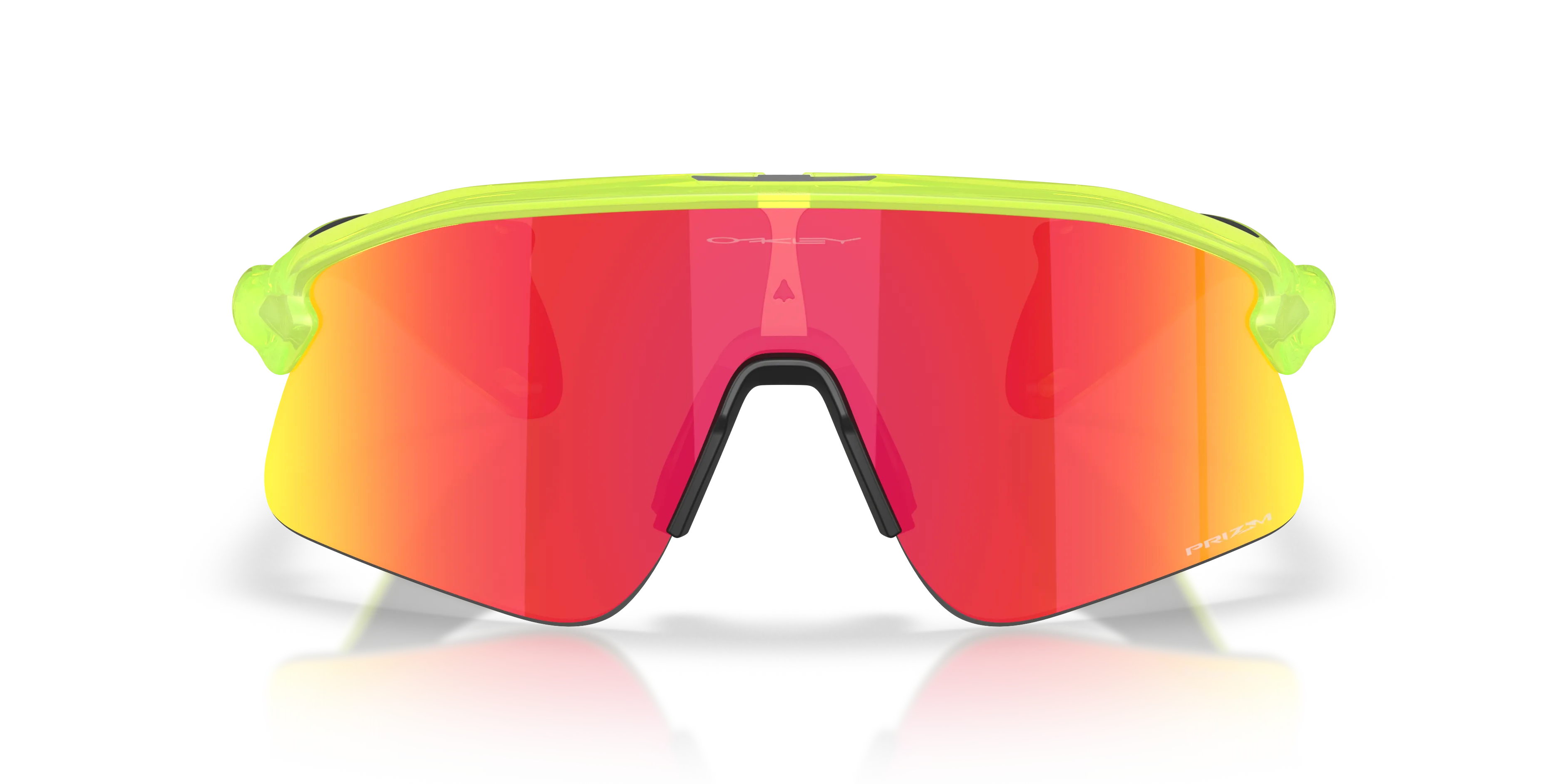 Oakley OO9517 STUNT DEVIL 951703 Occhiali da sole O_Matter Verde Rosso Squadrata Normale - immagine 3