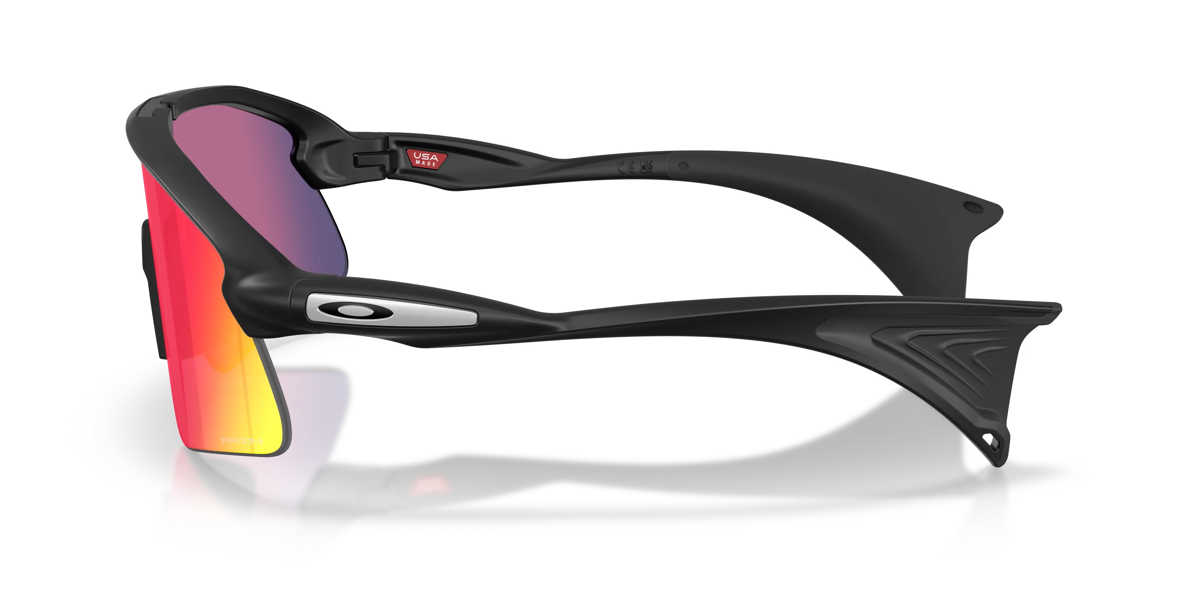Oakley OO9517 STUNT DEVIL 951702 Occhiali da sole O_Matter Nero Viola Squadrata Normale - immagine 4