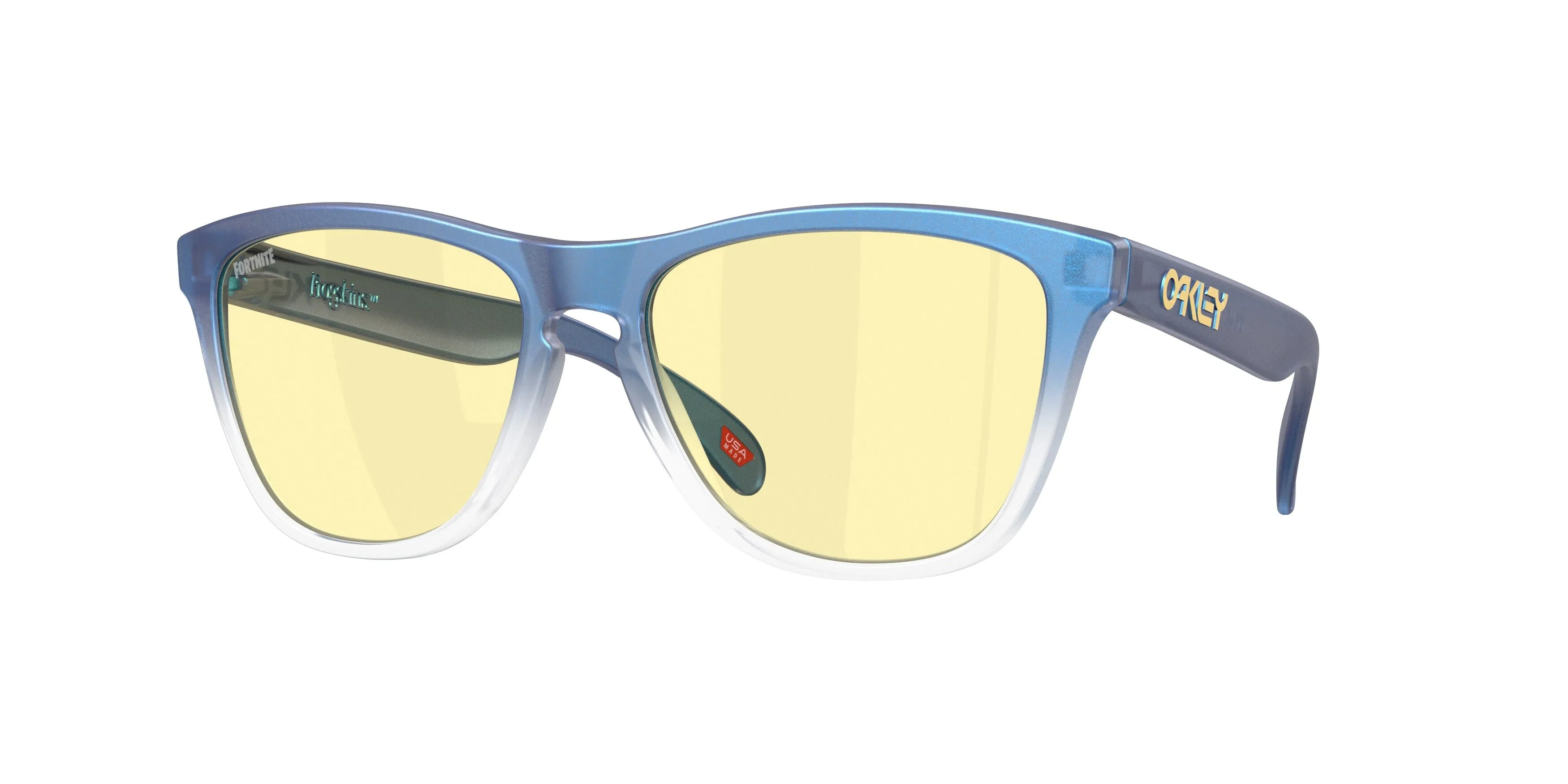 Oakley OO9013 FROGSKINS 9013M4 Occhiali da sole O_Matter Blu Squadrata Normale - immagine 1