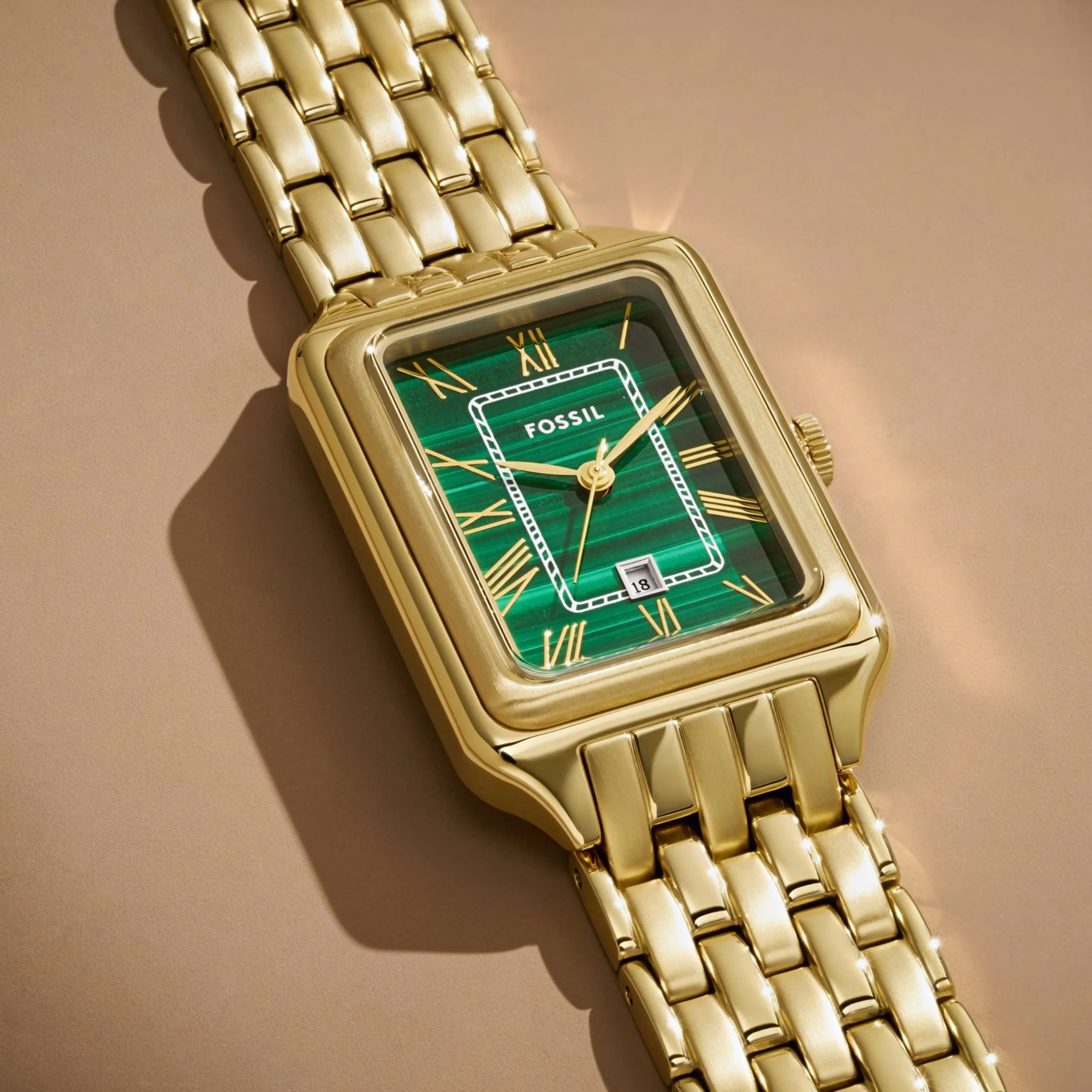 Fossil Orologio Raquel per donna, Movimento al quarzo a tre lancette con cinturino in acciaio inossidabile - immagine 5