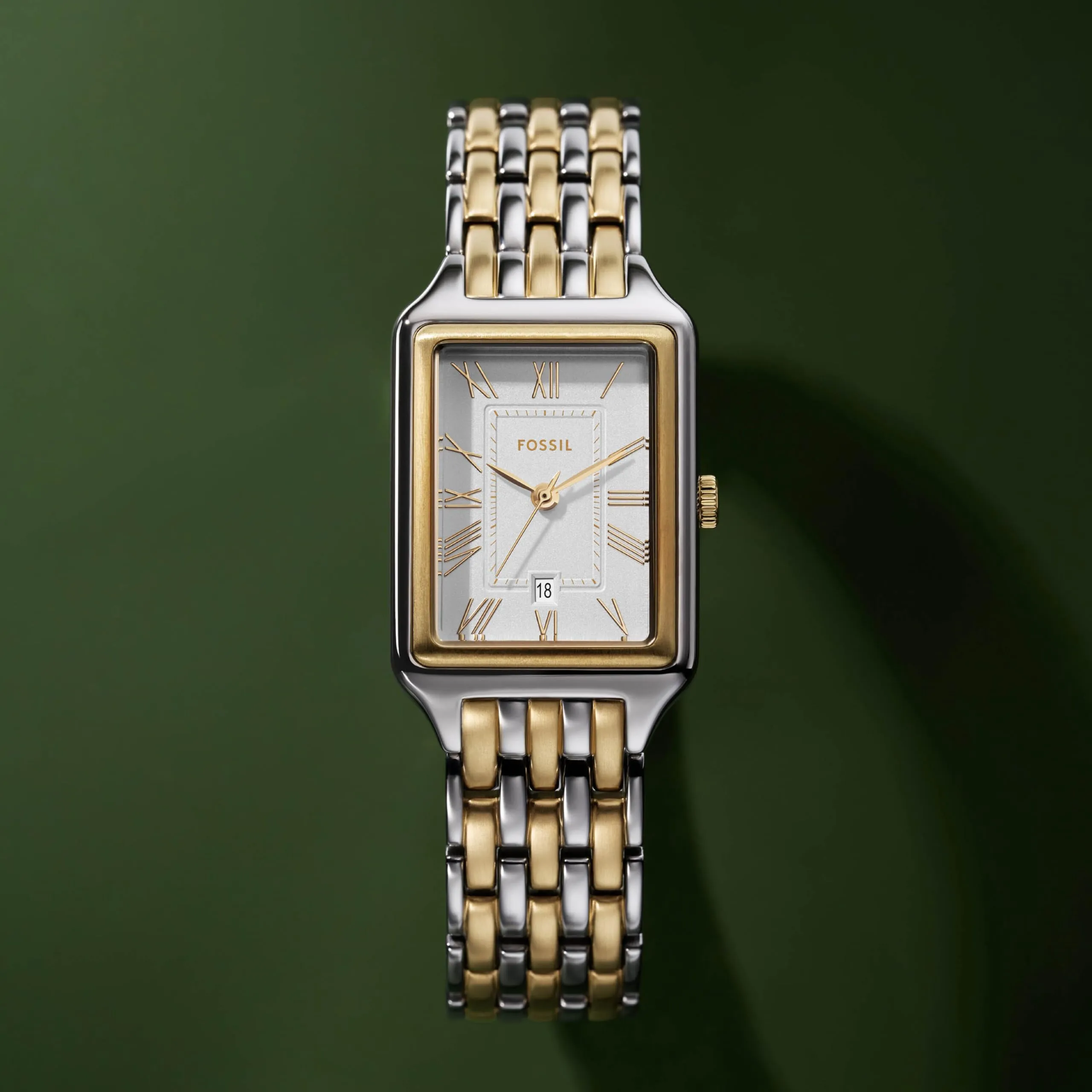 Fossil Orologio Raquel per donna, Movimento al quarzo a tre lancette con cinturino in acciaio inossidabile - immagine 6