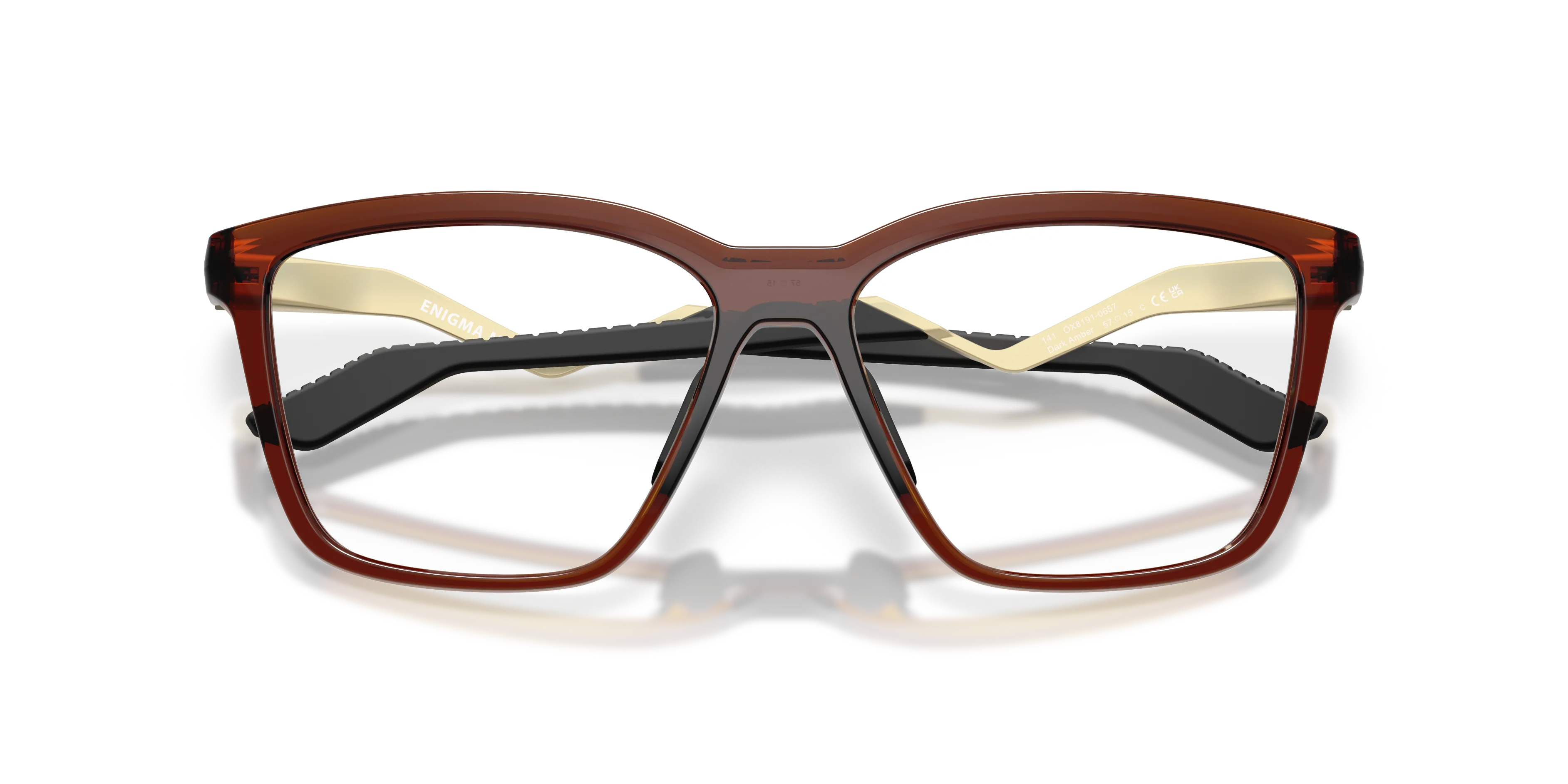 Oakley OX8191 ENIGMA MASS 819106 Montature da vista O_Matter Marrone Squadrata Normale - immagine 2