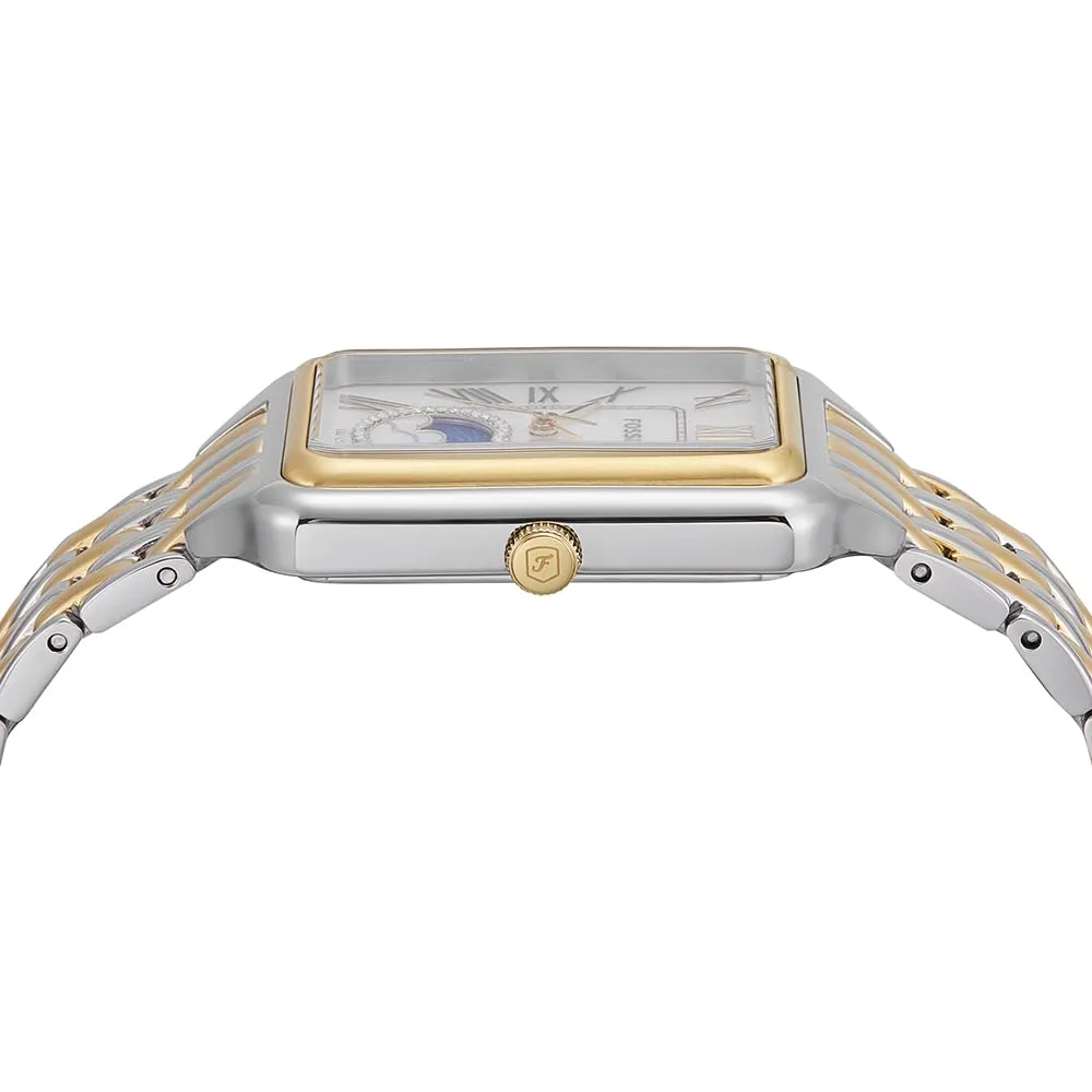 Fossil Orologio Raquel per donna, Movimento al quarzo a tre lancette con cinturino in acciaio inossidabile - immagine 4