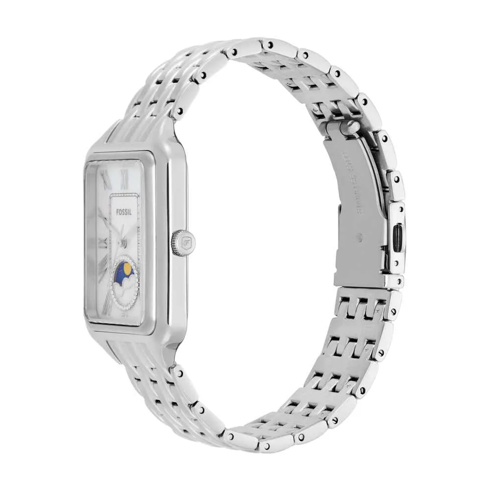 Fossil Orologio Raquel per donna, Movimento al quarzo a tre lancette con cinturino in acciaio inossidabile - immagine 3