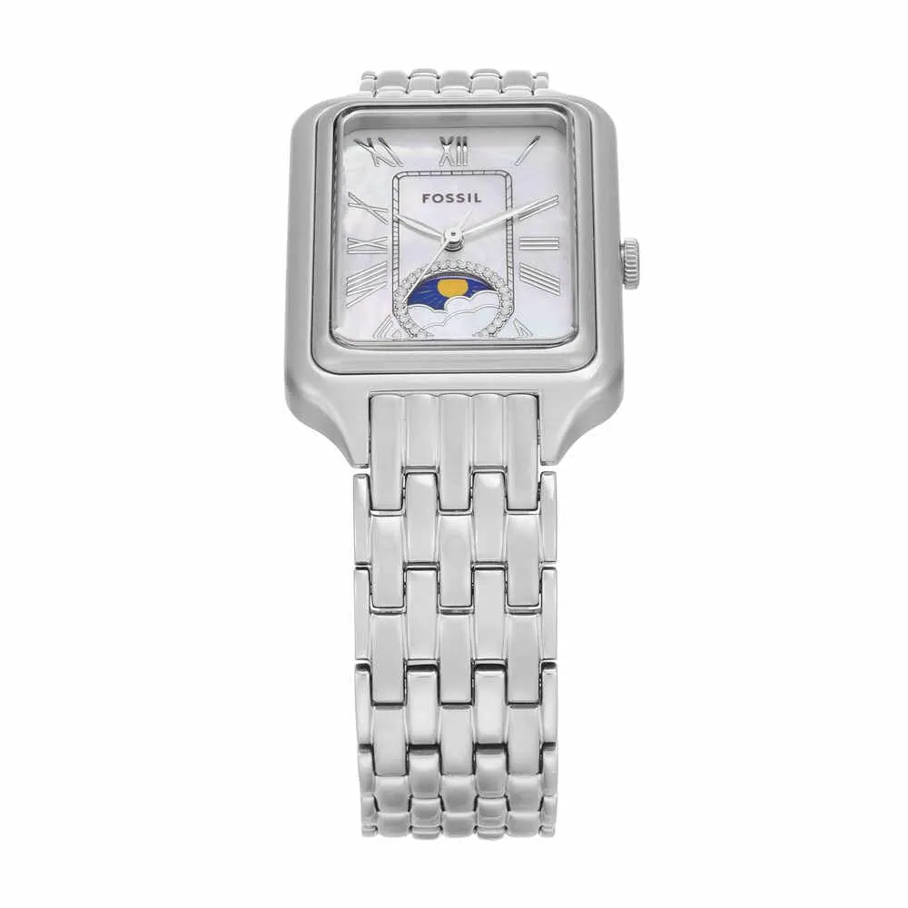 Fossil Orologio Raquel per donna, Movimento al quarzo a tre lancette con cinturino in acciaio inossidabile - immagine 4
