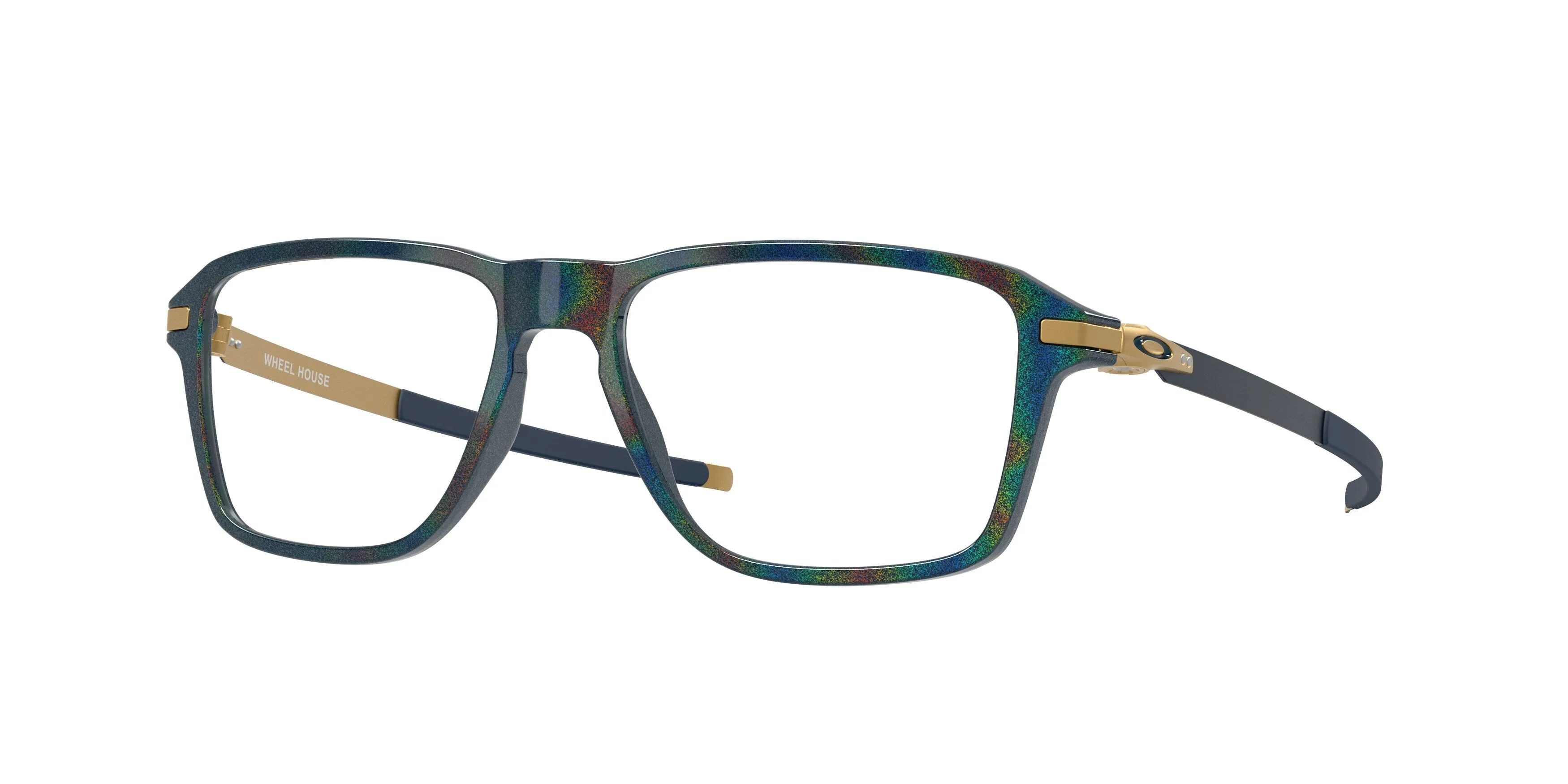 Oakley OX8166 WHEEL HOUSE 816609 Montature da vista O_Matter Blu Squadrata Normale - immagine 1