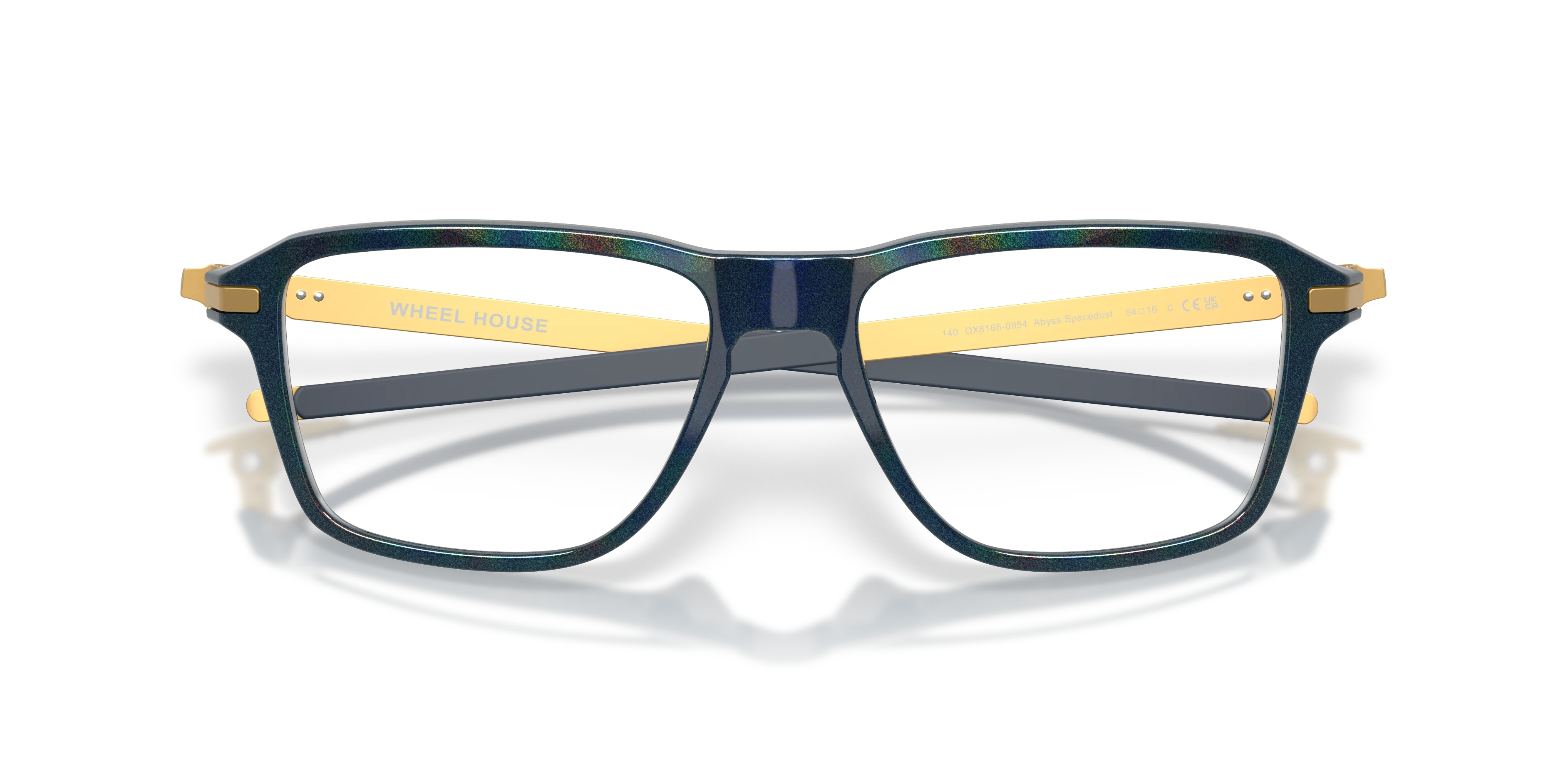 Oakley OX8166 WHEEL HOUSE 816609 Montature da vista O_Matter Blu Squadrata Normale - immagine 2