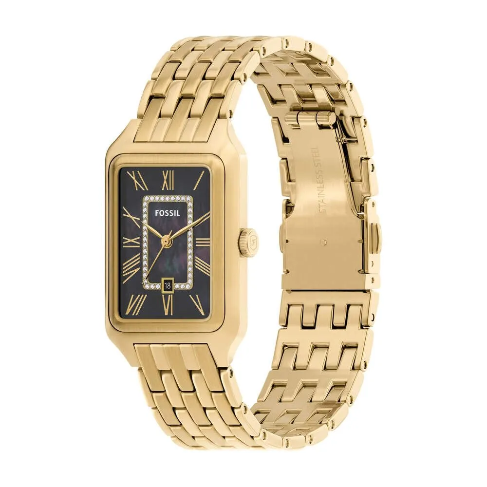 Fossil Orologio Raquel per donna, Movimento al quarzo a tre lancette con cinturino in acciaio inossidabile - immagine 3