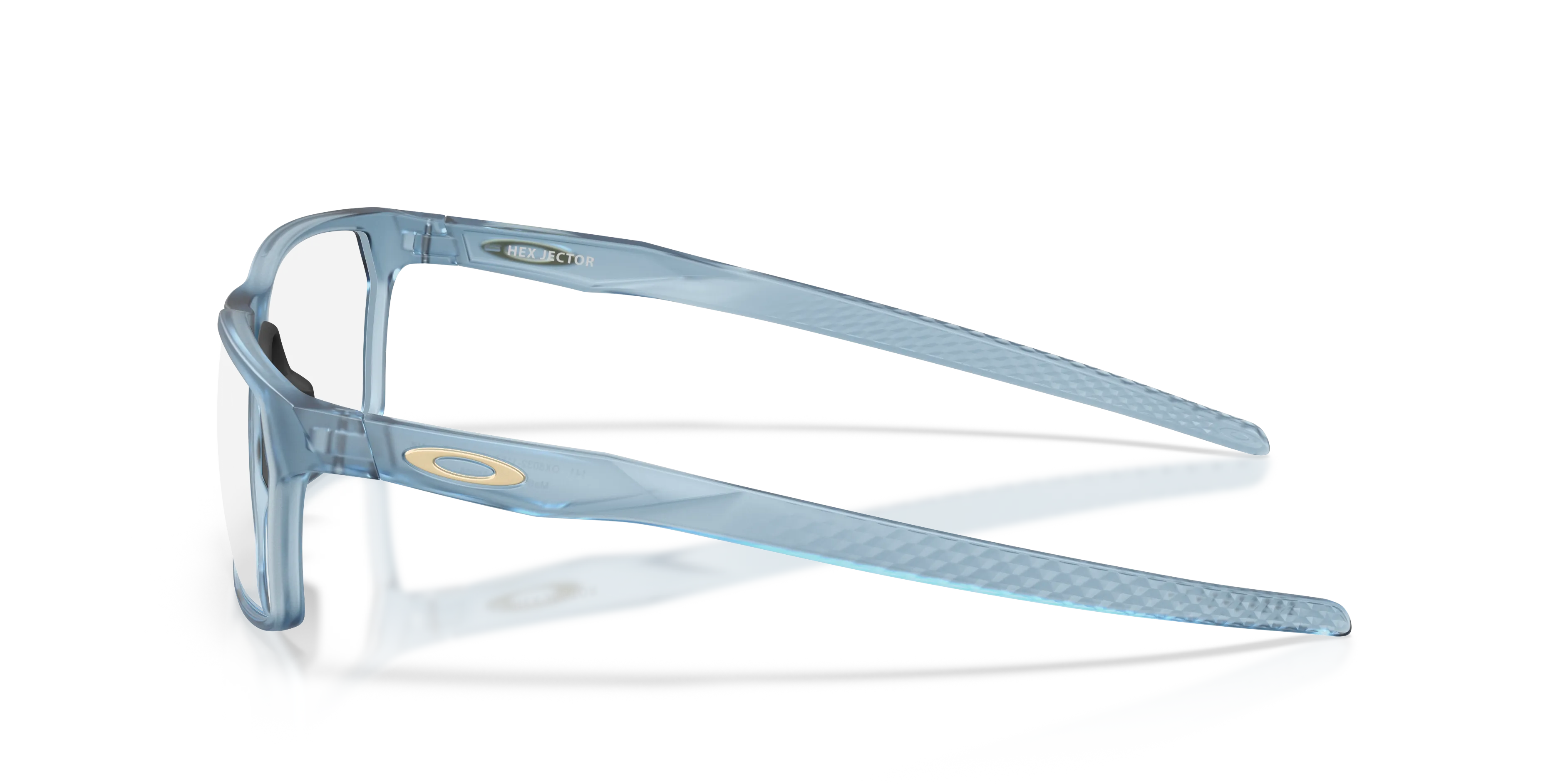 Oakley OX8032 HEX JECTOR 803211 Montature da vista O_Matter Blu Squadrata Normale - immagine 4