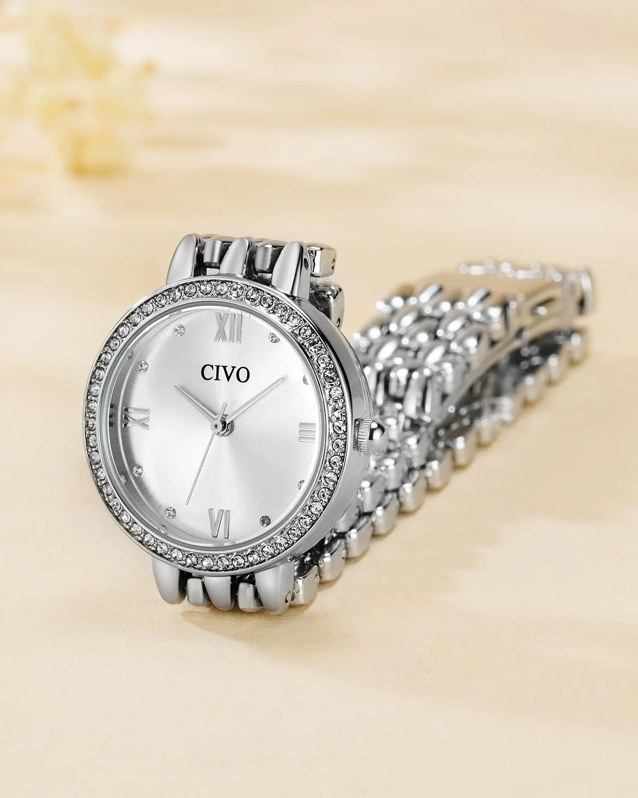 CIVO Orologio Donna con Bracciale Abbinato: Elegante Orologio Analogico - immagine 5