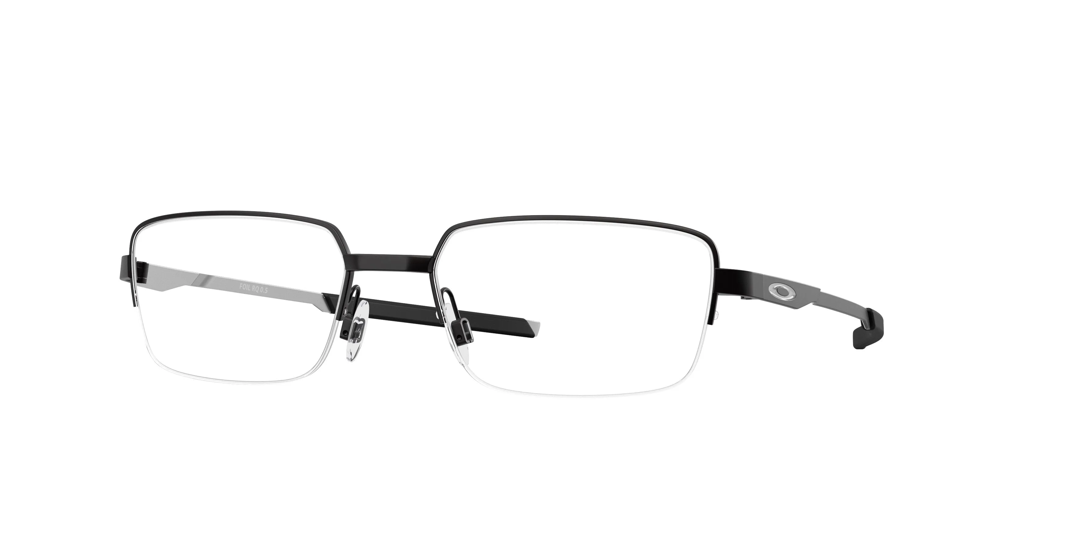 Oakley OX3100 FOIL RQ 0.5 310001 Montature da vista Metallo Nero Squadrata Normale - immagine 1