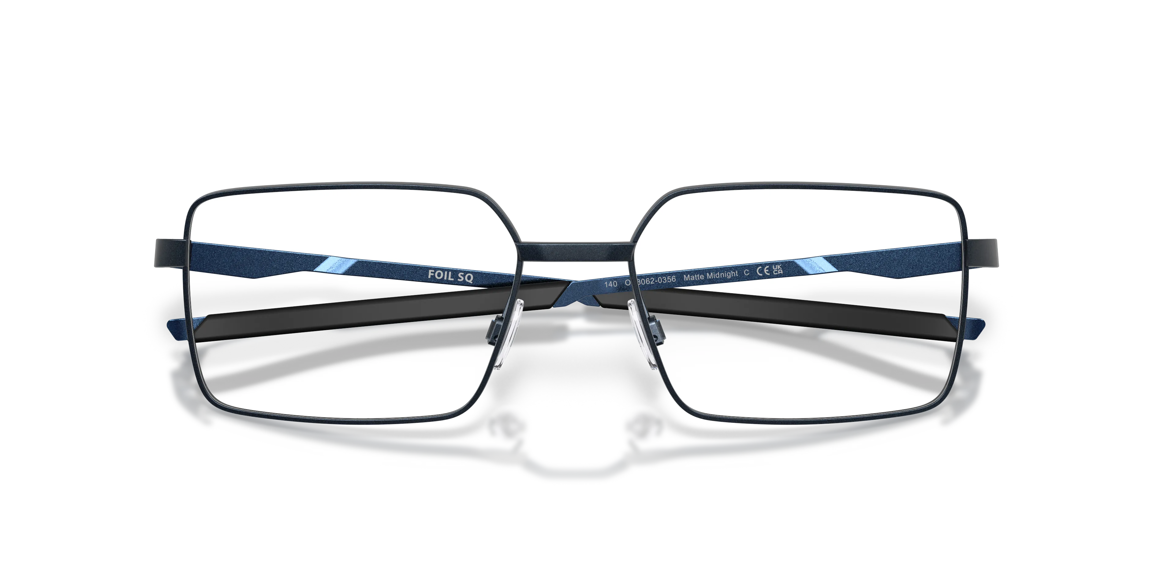 Oakley OX3062 FOIL SQ 306203 Montature da vista Metallo Blu Squadrata Normale - immagine 2