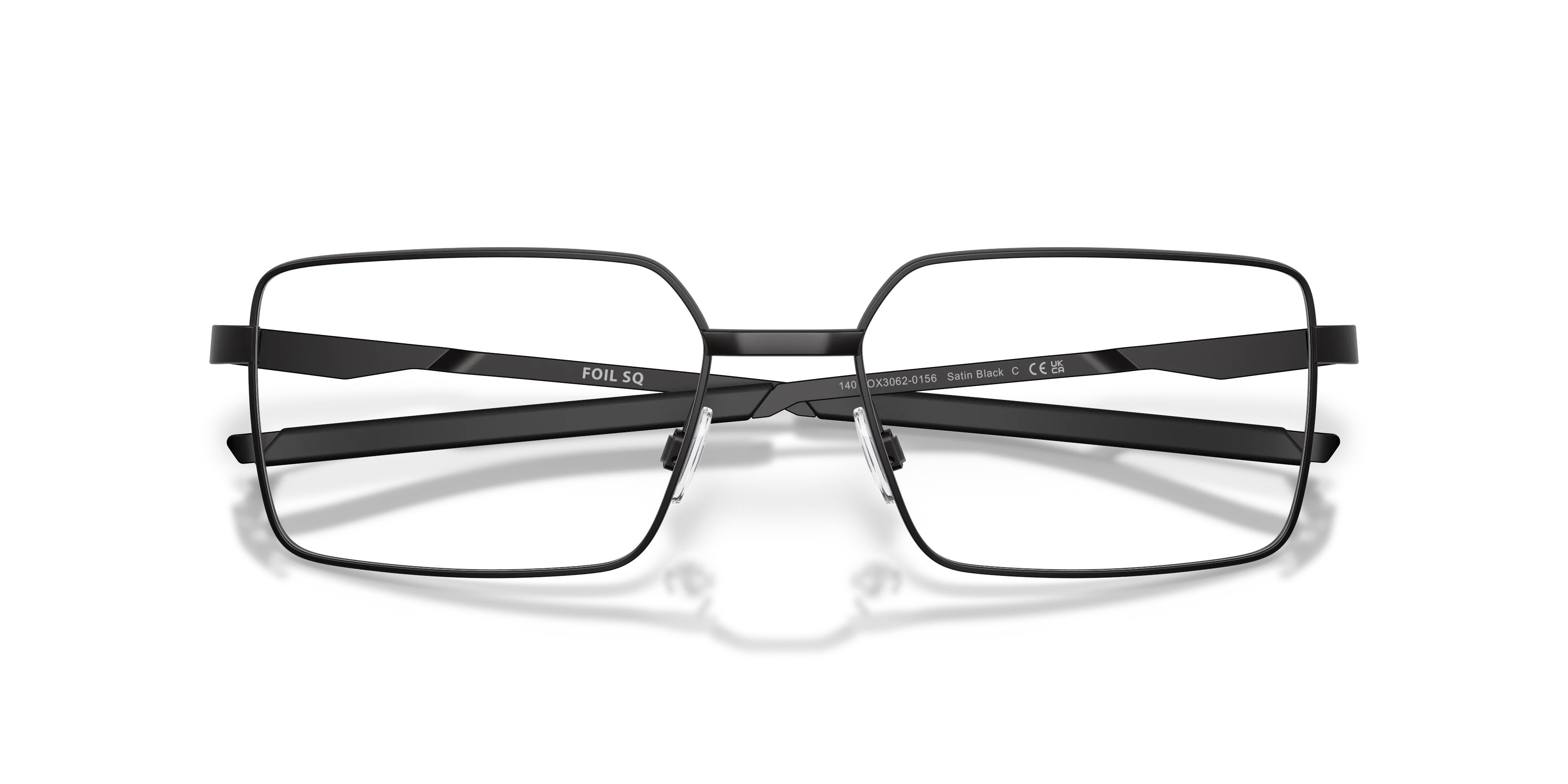 Oakley OX3062 FOIL SQ 306201 Montature da vista Metallo Nero Squadrata Normale - immagine 2