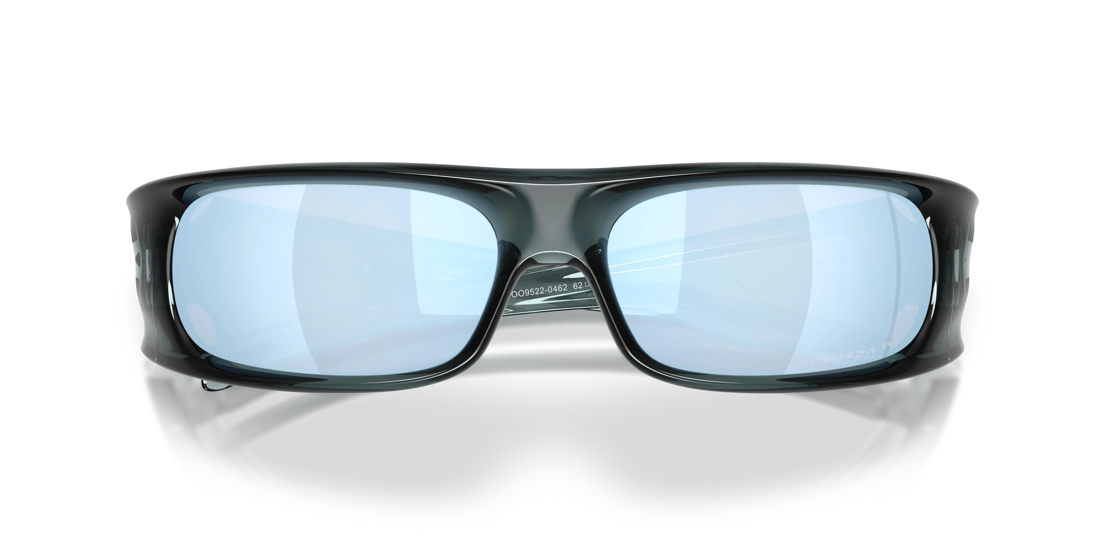 Oakley OO9522 HIGHLAND 952204 Occhiali da sole O_Matter Nero Blu Squadrata Polarizzata - immagine 2