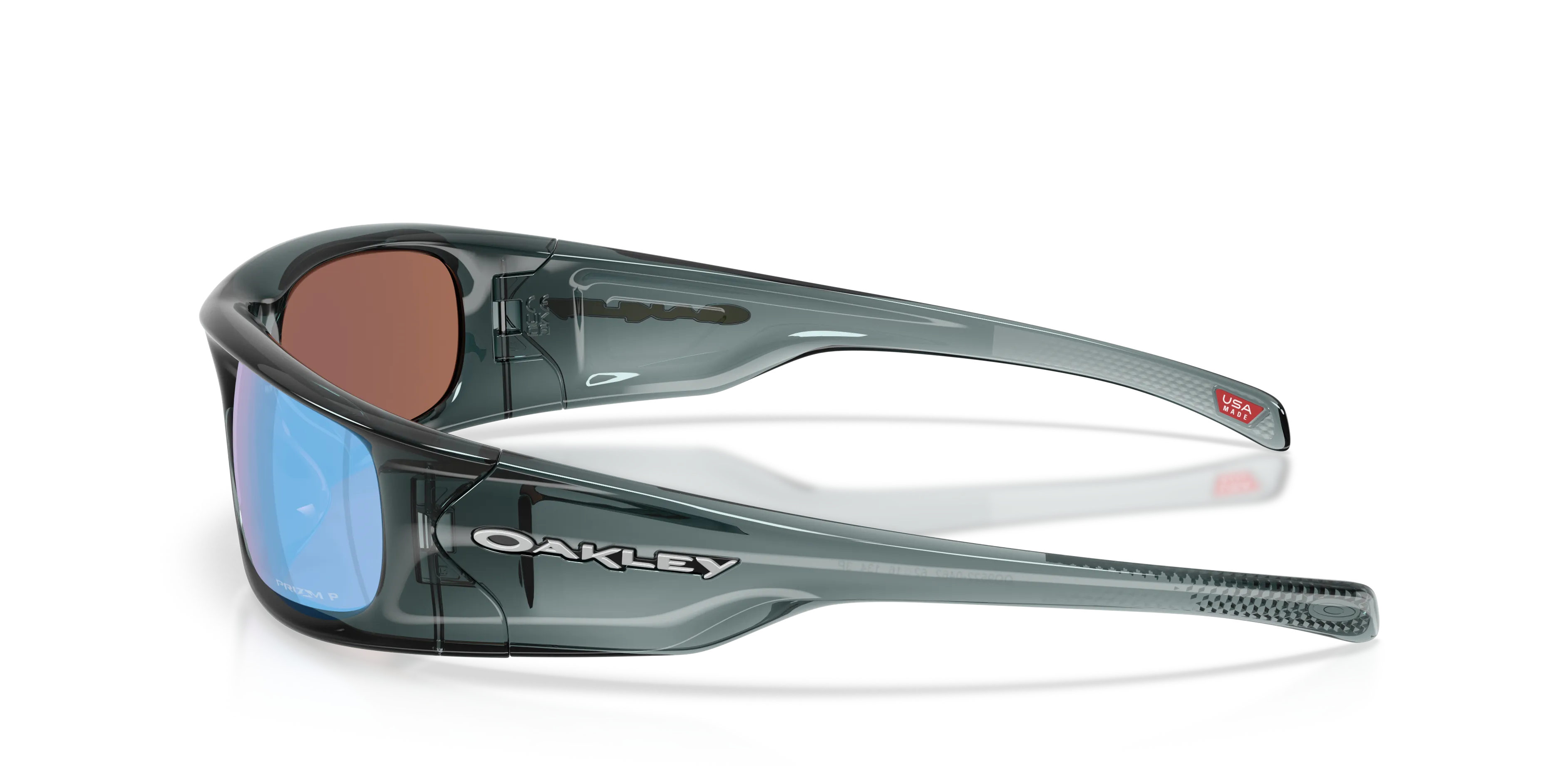 Oakley OO9522 HIGHLAND 952204 Occhiali da sole O_Matter Nero Blu Squadrata Polarizzata - immagine 4