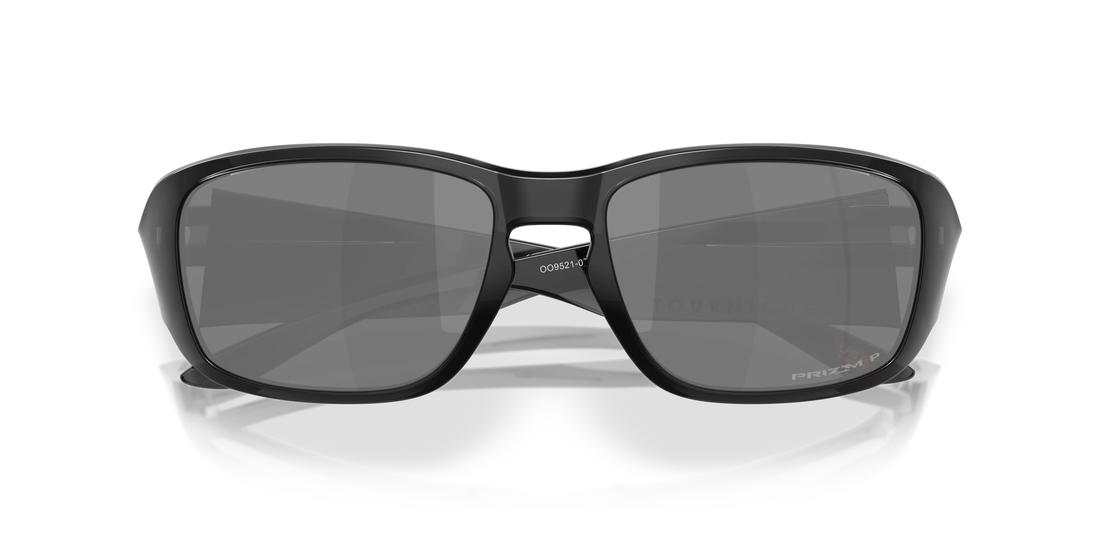 Oakley OO9521 TOURNIQUET 952107 Occhiali da sole O_Matter Nero Grigio Squadrata Polarizzata - immagine 2