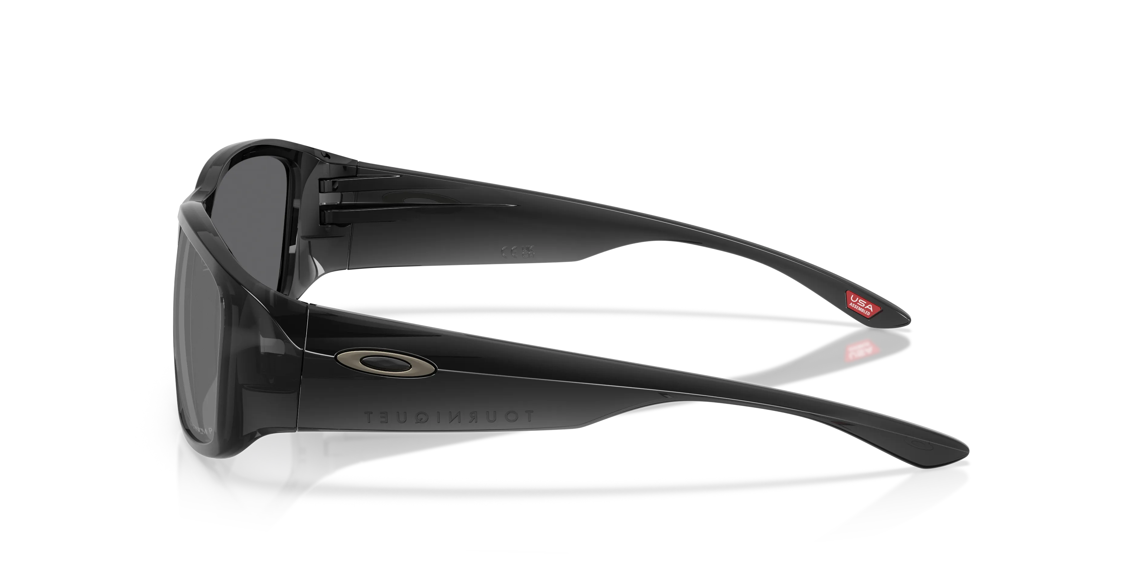 Oakley OO9521 TOURNIQUET 952107 Occhiali da sole O_Matter Nero Grigio Squadrata Polarizzata - immagine 4