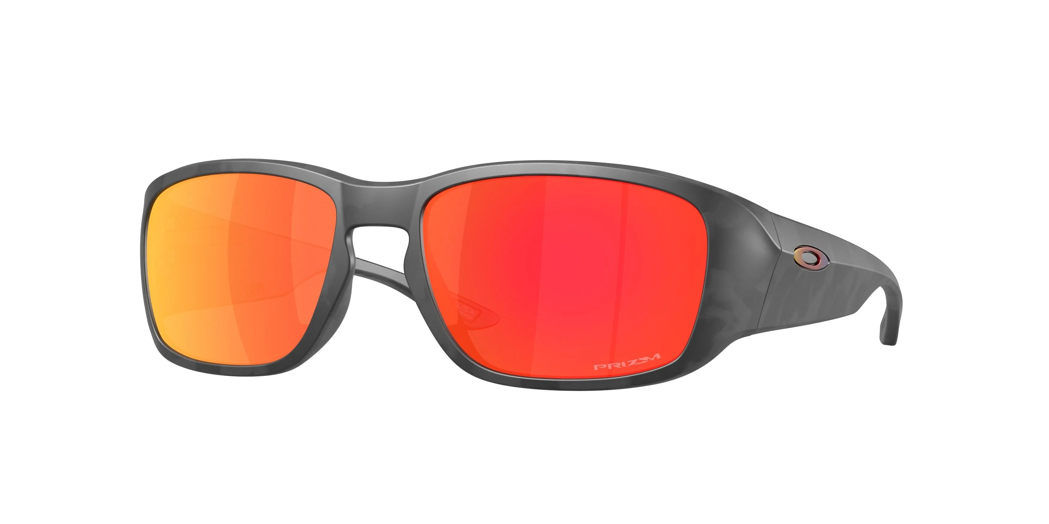 Oakley OO9521 TOURNIQUET 952105 Occhiali da sole O_Matter Grigio Rosso Squadrata Normale - immagine 1