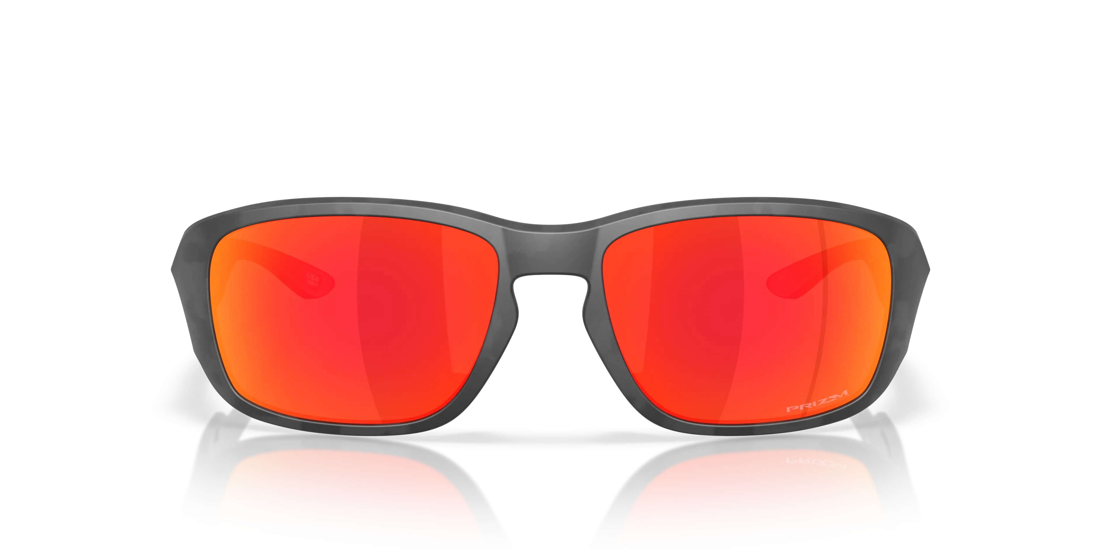 Oakley OO9521 TOURNIQUET 952105 Occhiali da sole O_Matter Grigio Rosso Squadrata Normale - immagine 3