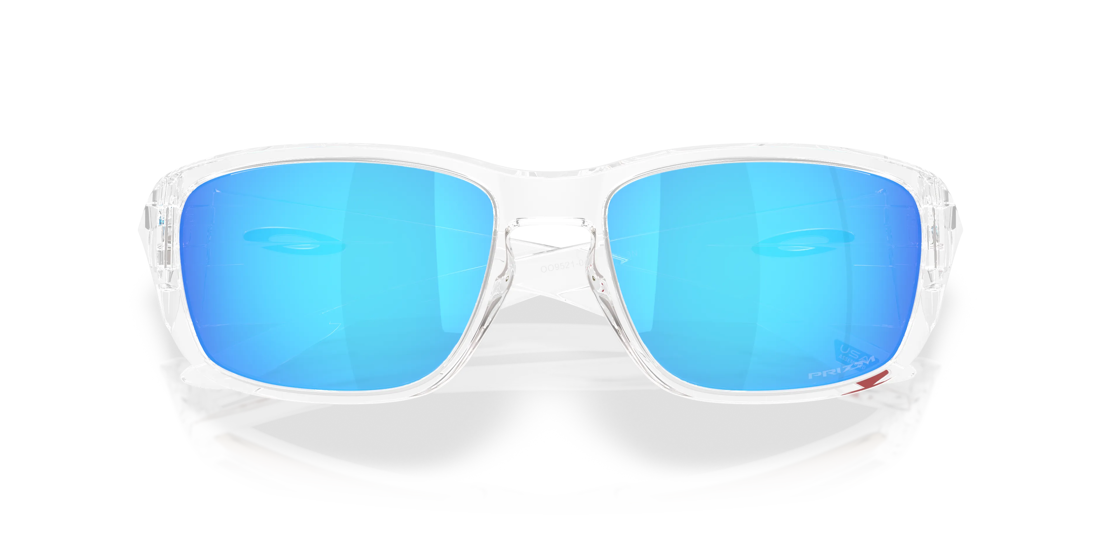 Oakley OO9521 TOURNIQUET 952104 Occhiali da sole O_Matter Trasparente Blu Squadrata Normale - immagine 2