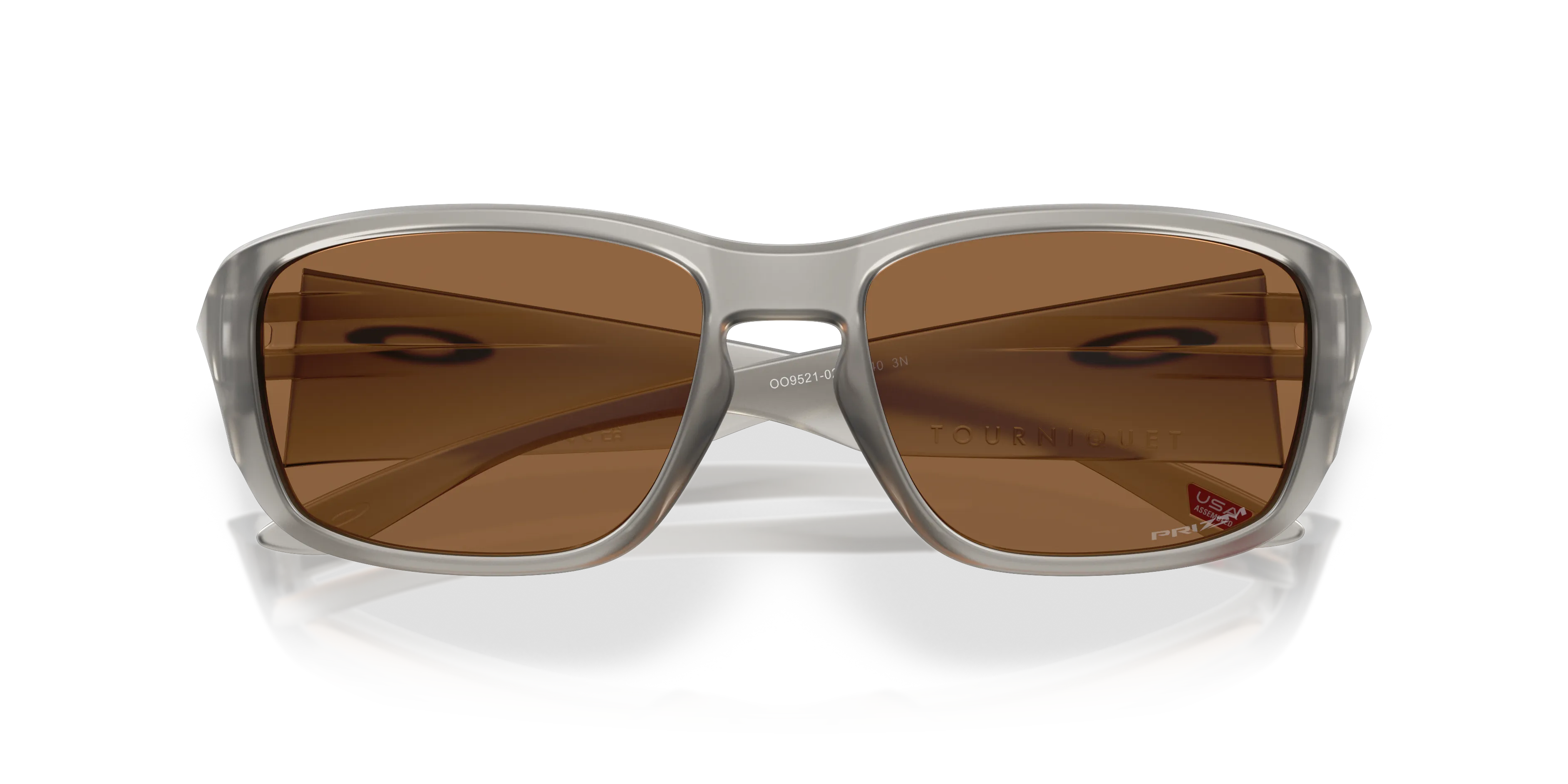 Oakley OO9521 TOURNIQUET 952102 Occhiali da sole O_Matter Grigio Bronzo Squadrata Normale - immagine 2