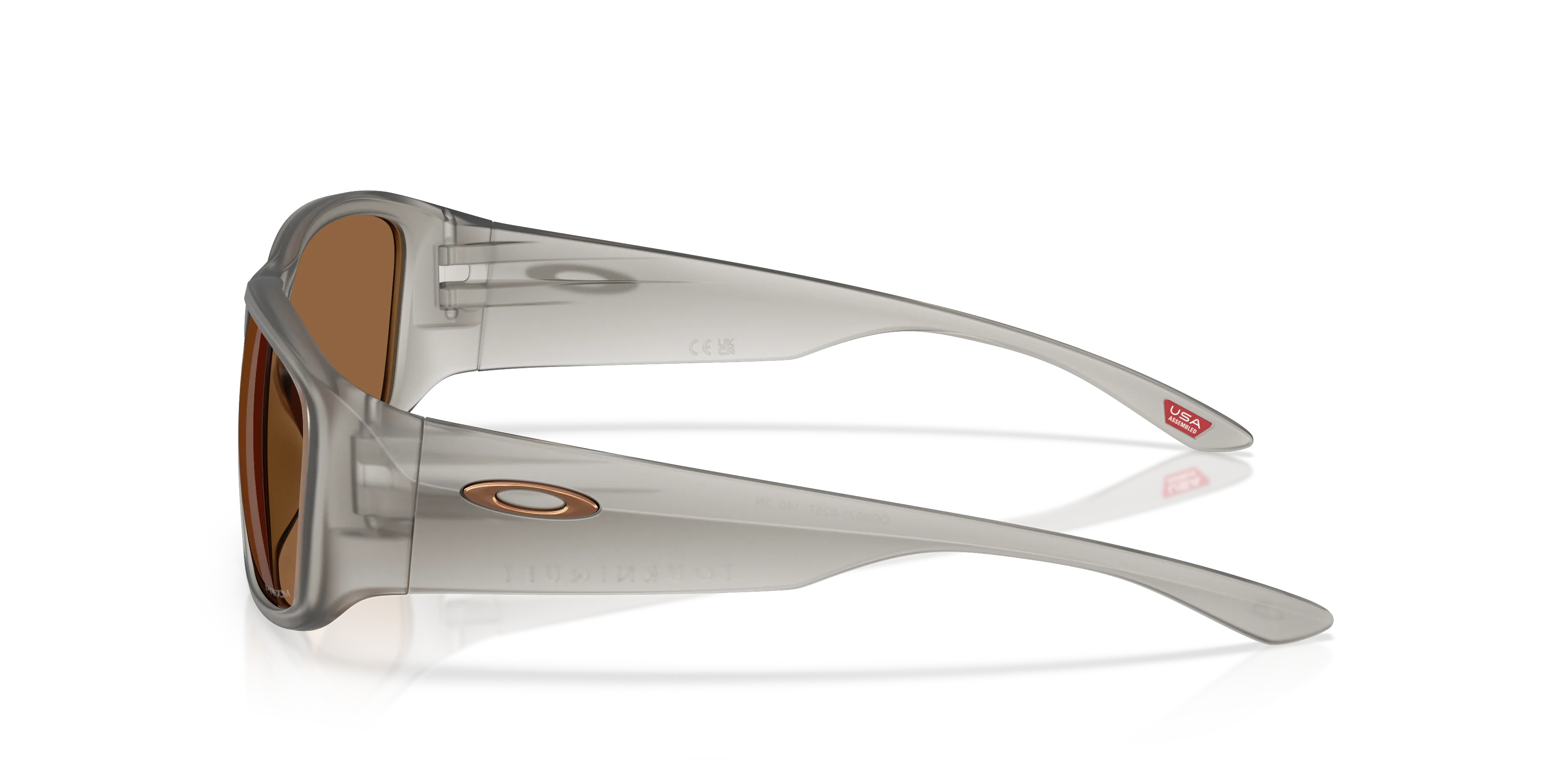 Oakley OO9521 TOURNIQUET 952102 Occhiali da sole O_Matter Grigio Bronzo Squadrata Normale - immagine 4