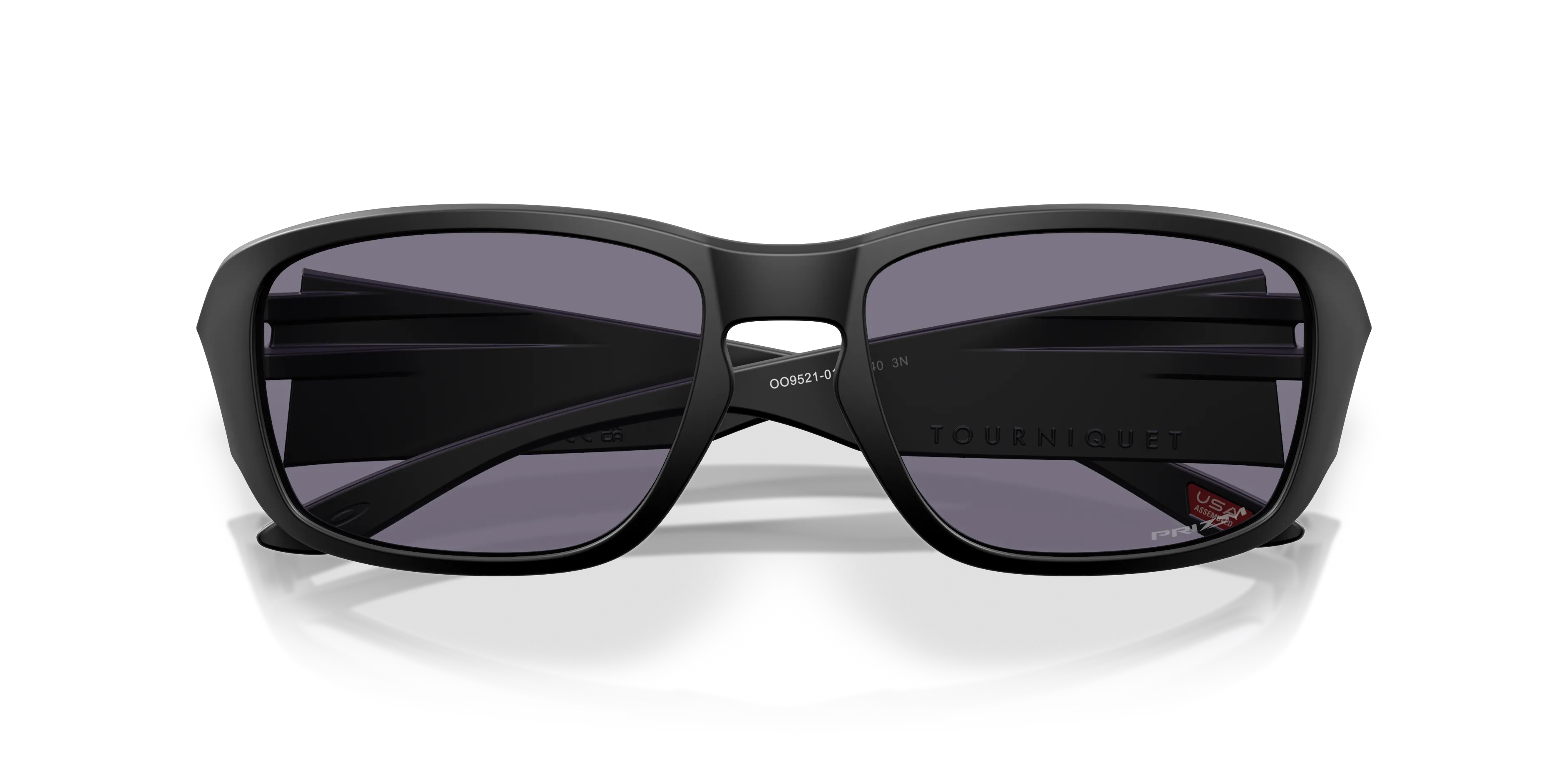 Oakley OO9521 TOURNIQUET 952101 Occhiali da sole O_Matter Nero Grigio Squadrata Normale - immagine 2