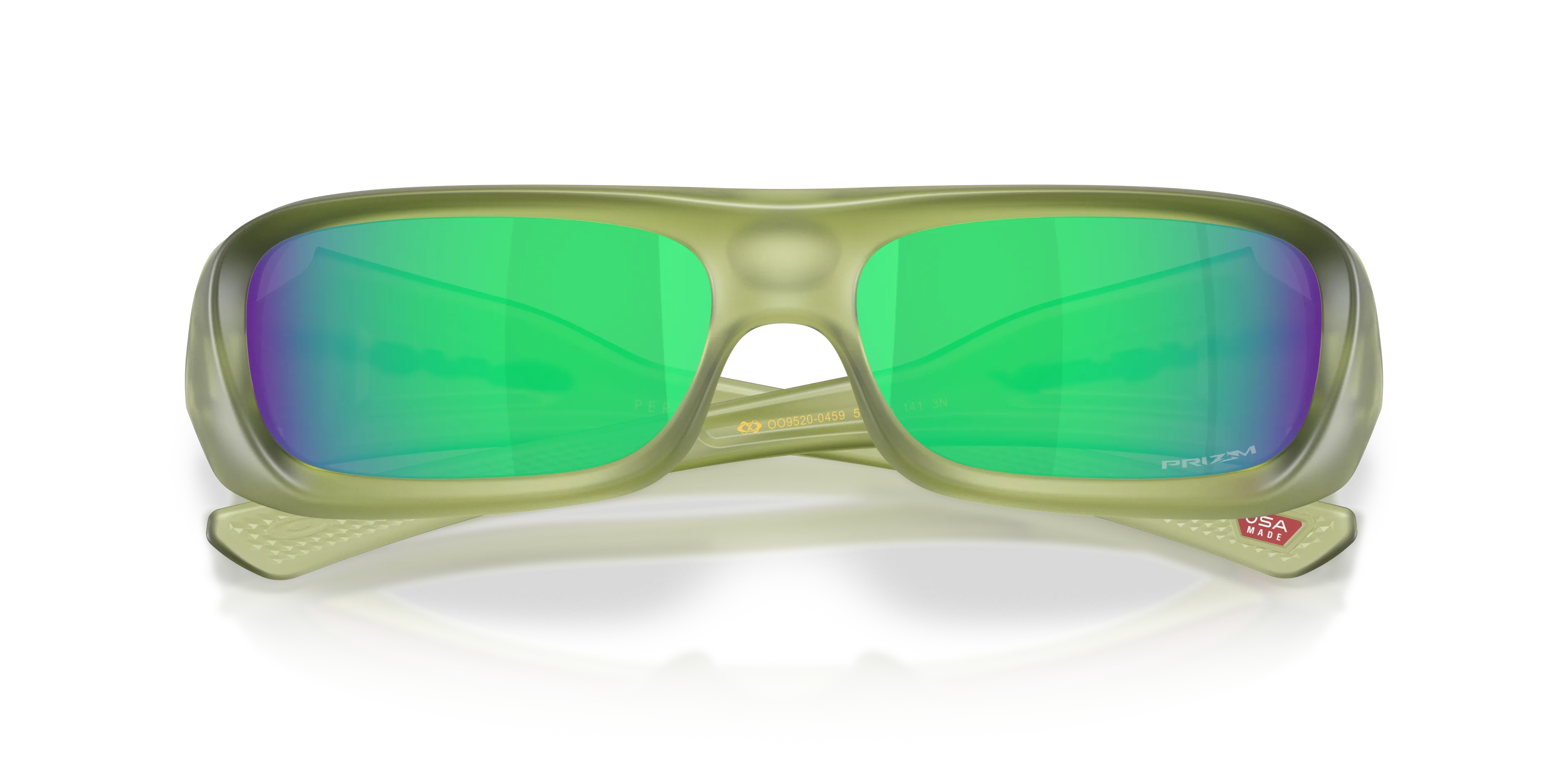 Oakley OO9520 PERMIAN 952004 Occhiali da sole O_Matter Verde Verde Squadrata Normale - immagine 2