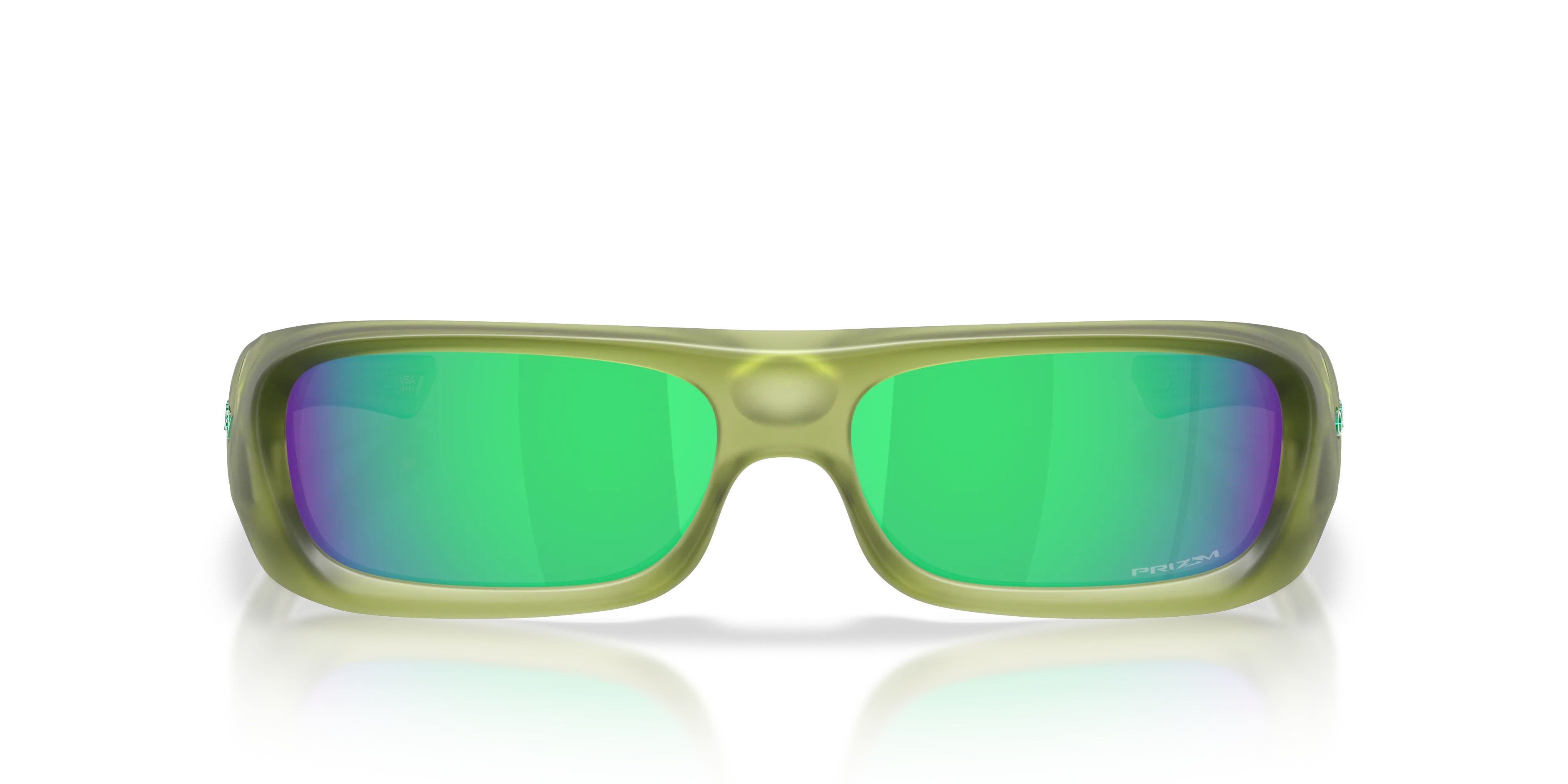 Oakley OO9520 PERMIAN 952004 Occhiali da sole O_Matter Verde Verde Squadrata Normale - immagine 3