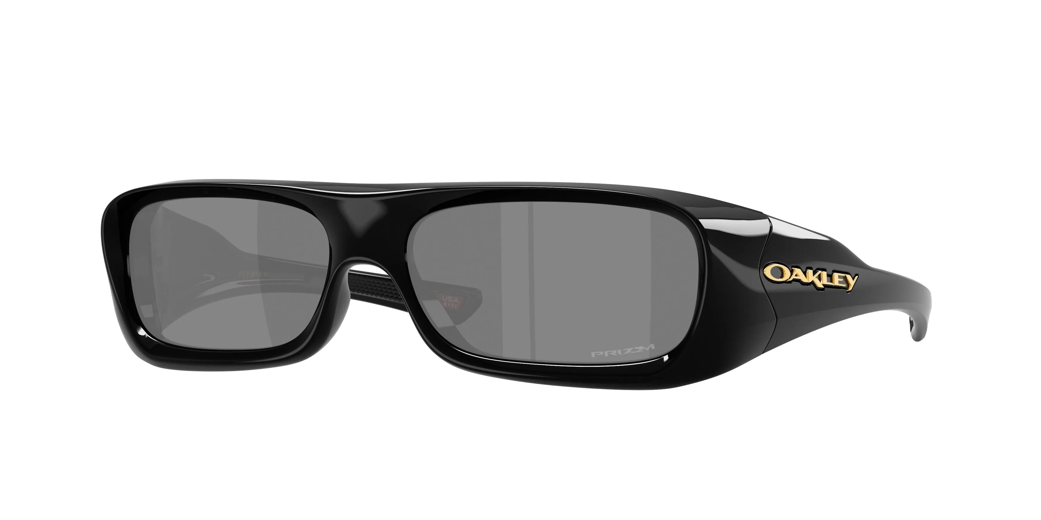 Oakley OO9520 PERMIAN 952001 Occhiali da sole O_Matter Nero Grigio Squadrata Normale - immagine 1