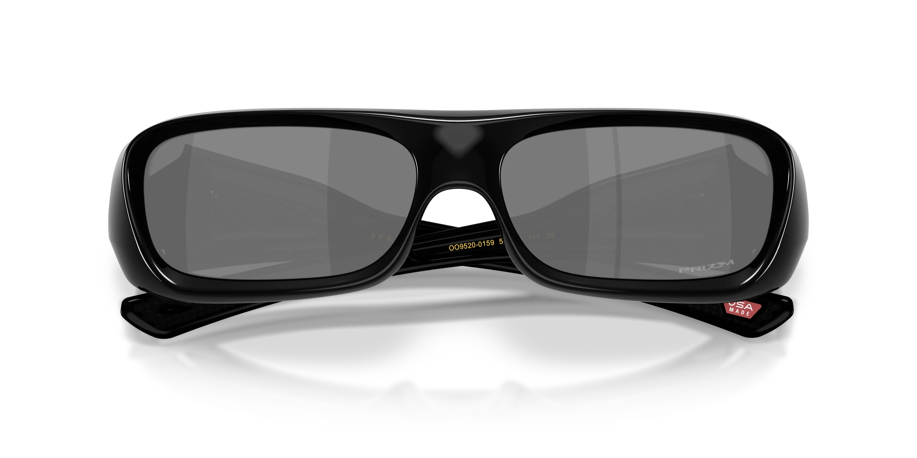 Oakley OO9520 PERMIAN 952001 Occhiali da sole O_Matter Nero Grigio Squadrata Normale - immagine 2