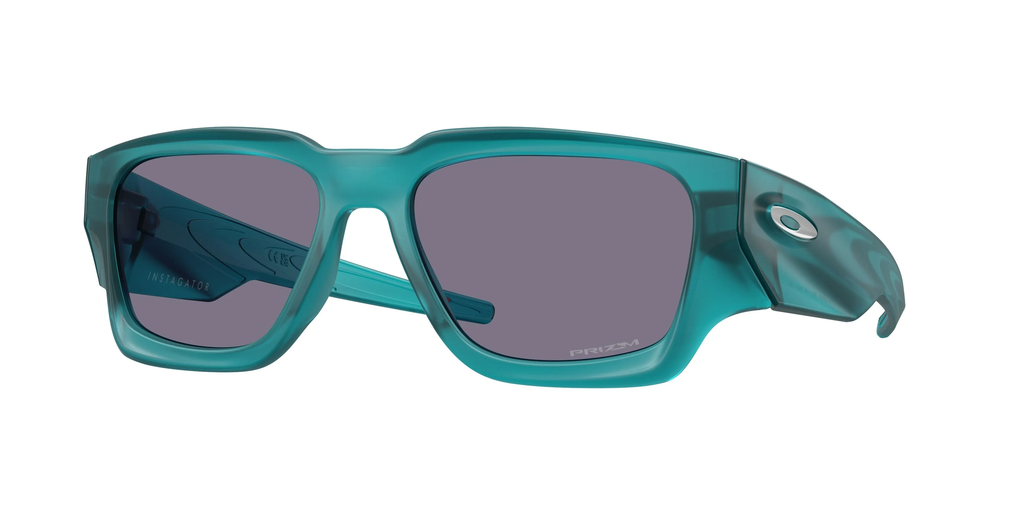 Oakley OO9514 INSTAGATOR 951408 Occhiali da sole O_Matter Verde Grigio Squadrata Normale - immagine 1