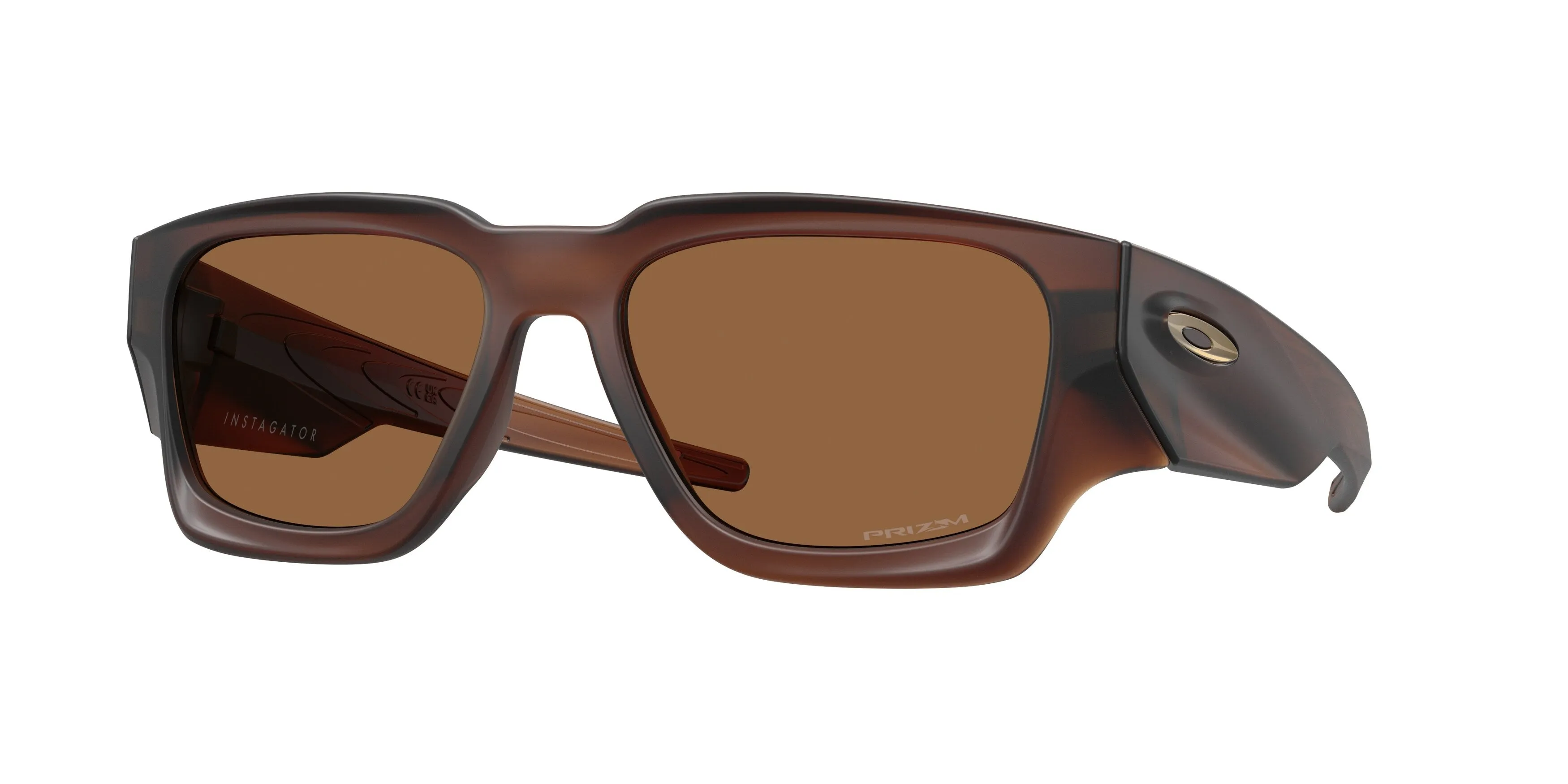 Oakley OO9514 INSTAGATOR 951407 Occhiali da sole O_Matter Marrone Bronzo Squadrata Normale - immagine 1