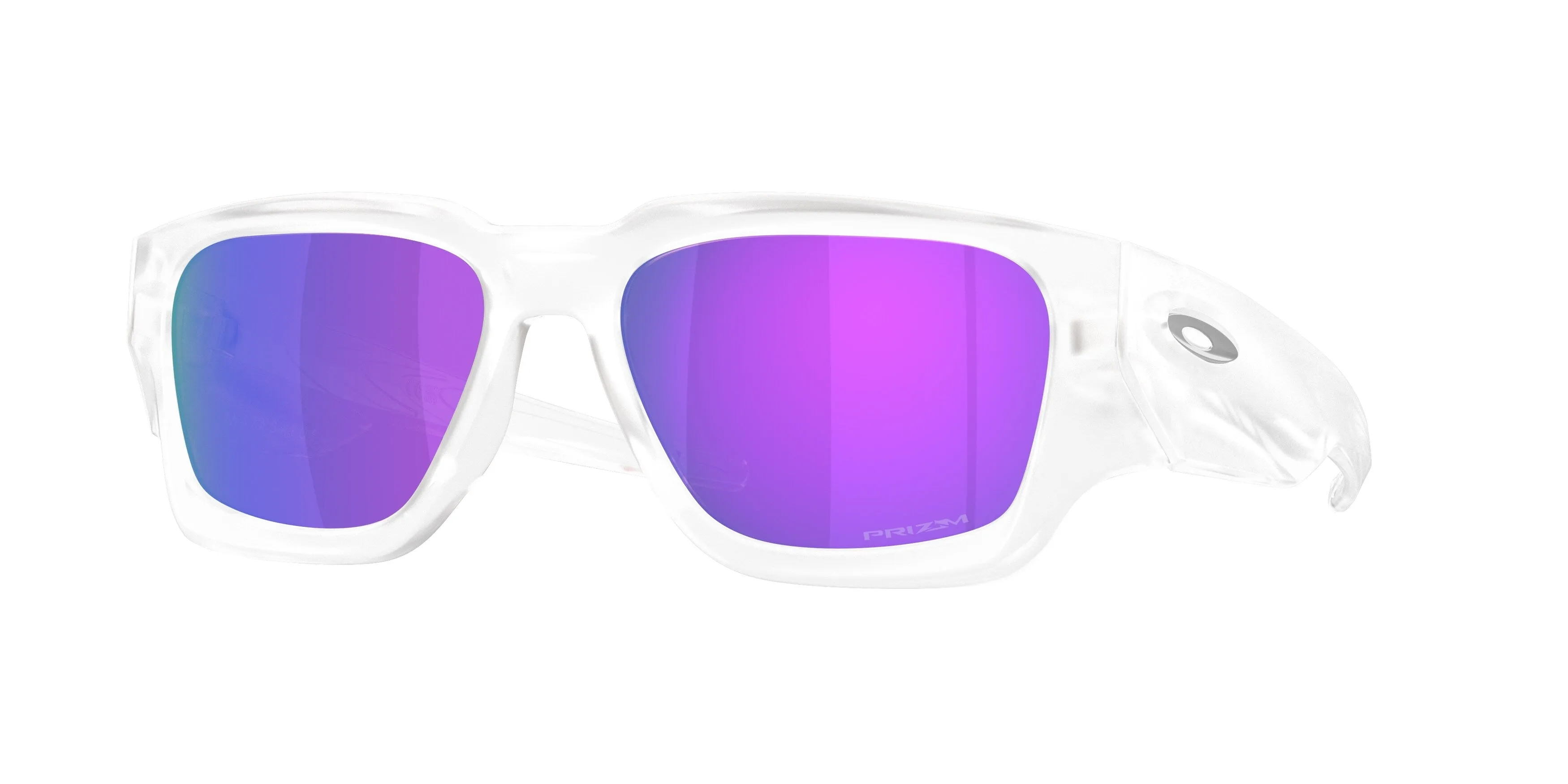 Oakley OO9514 INSTAGATOR 951406 Occhiali da sole O_Matter Trasparente Viola Squadrata Normale - immagine 1