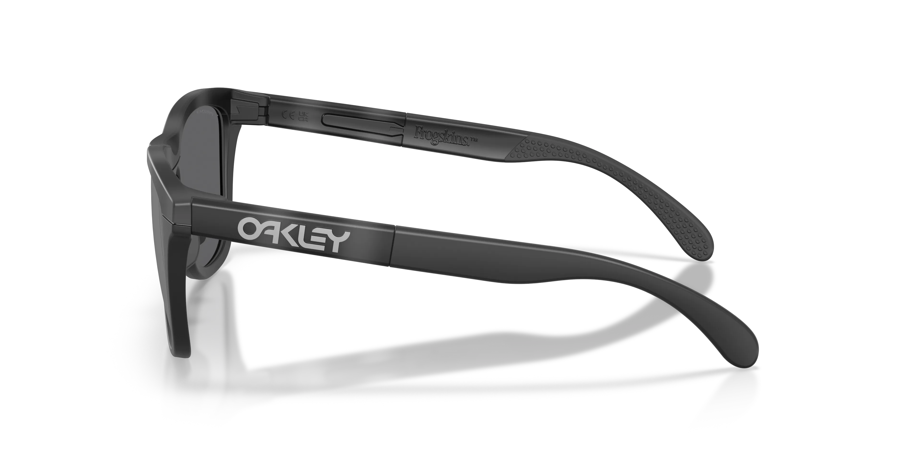 Oakley OO9503 FROGSKINS RANGE XL 950308 Occhiali da sole O_Matter Nero Grigio Rotonda Polarizzata - immagine 4