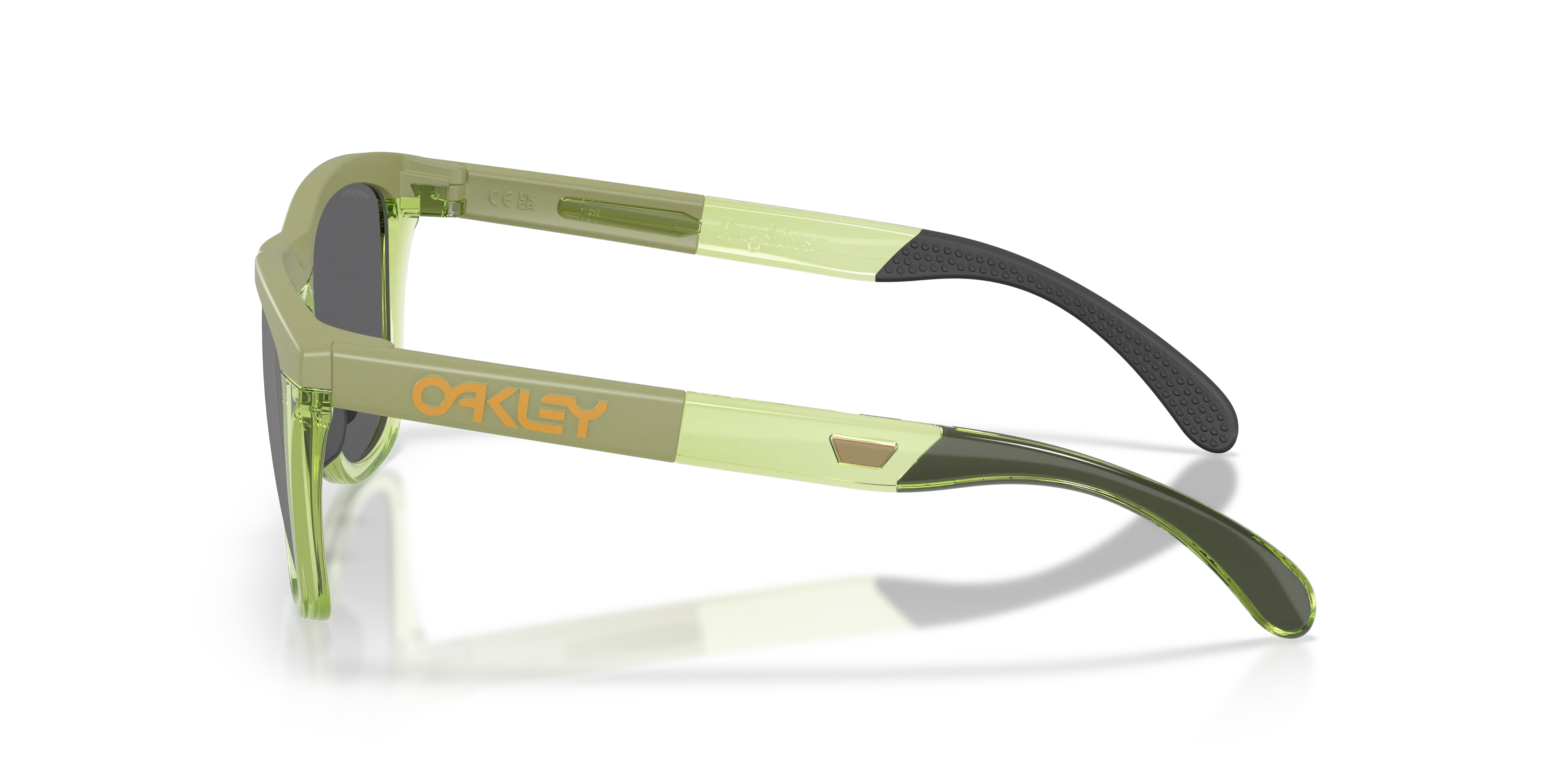 Oakley OO9503 FROGSKINS RANGE XL 950307 Occhiali da sole O_Matter Verde Grigio Rotonda Normale - immagine 4