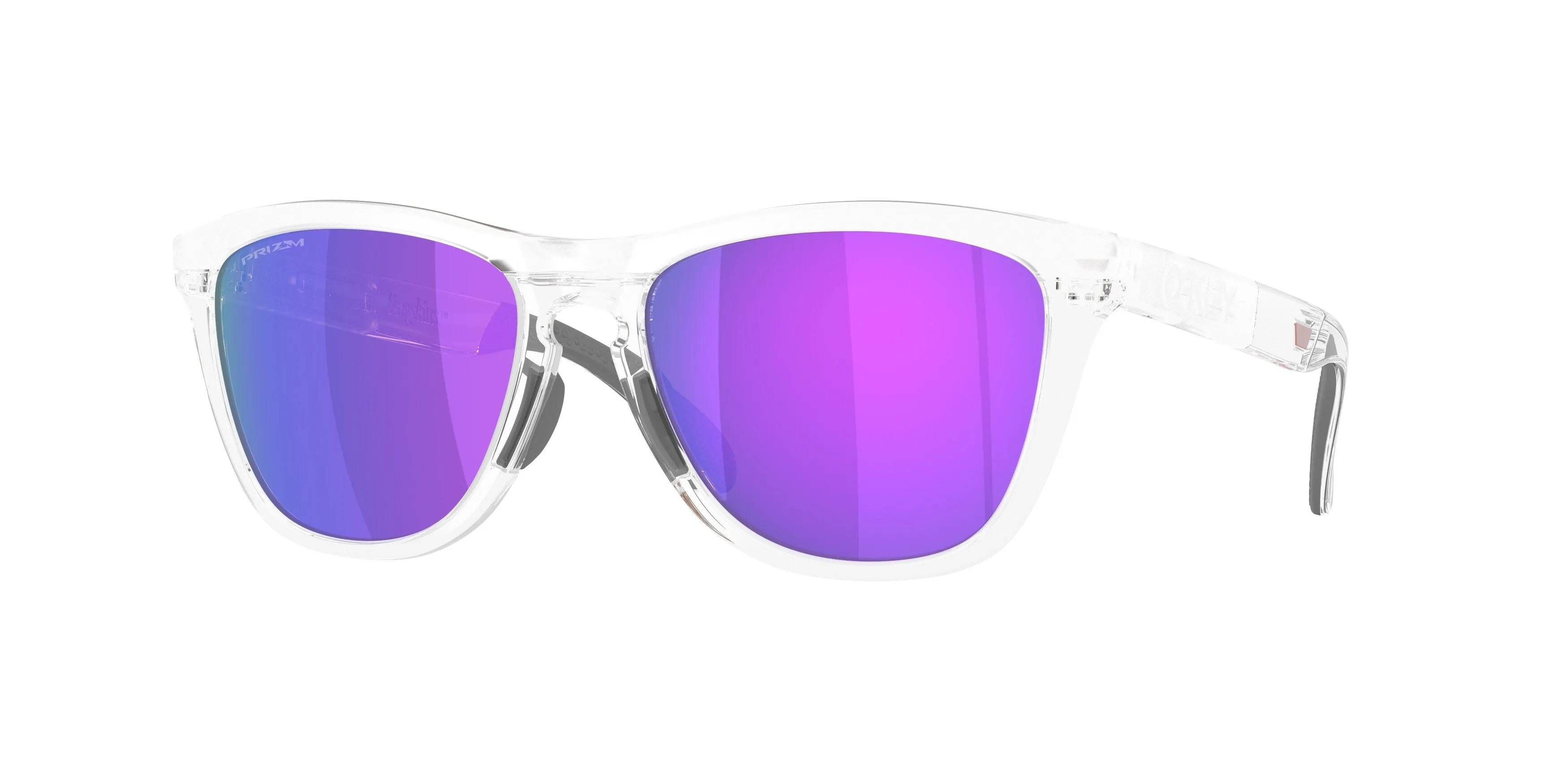 Oakley OO9503 FROGSKINS RANGE XL 950305 Occhiali da sole O_Matter Trasparente Viola Rotonda Normale - immagine 1